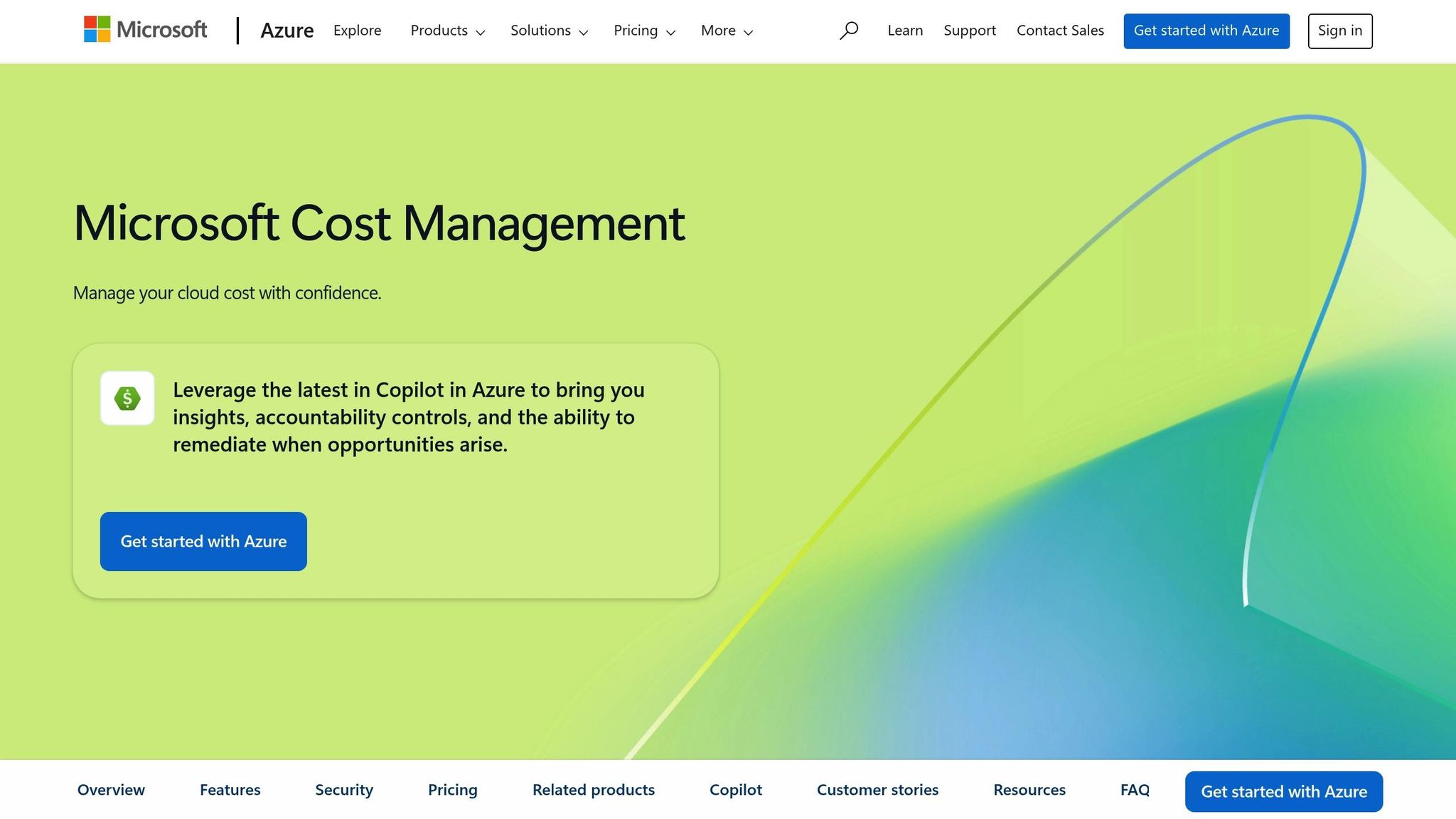 Azure Cost Management
