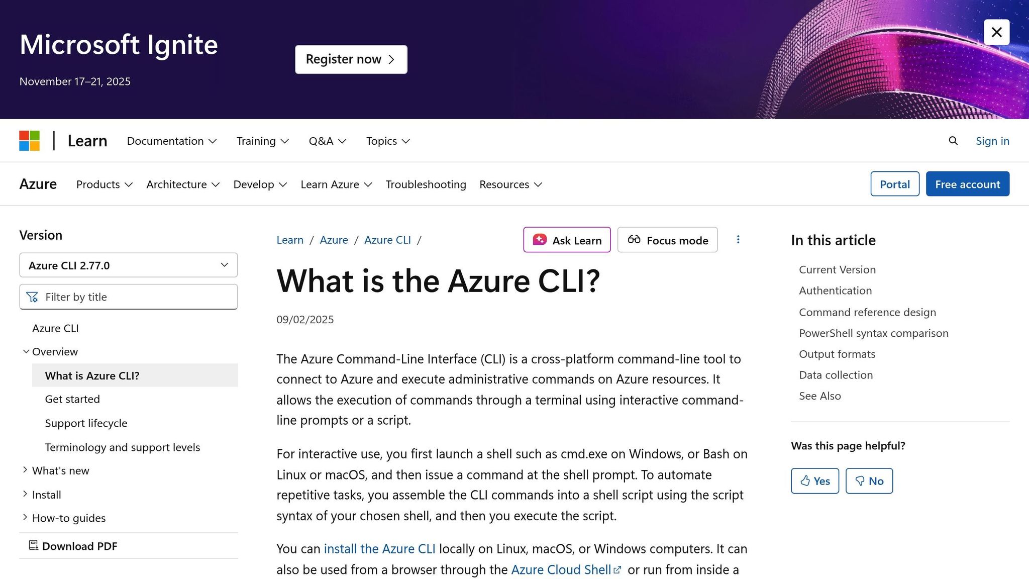 Azure CLI