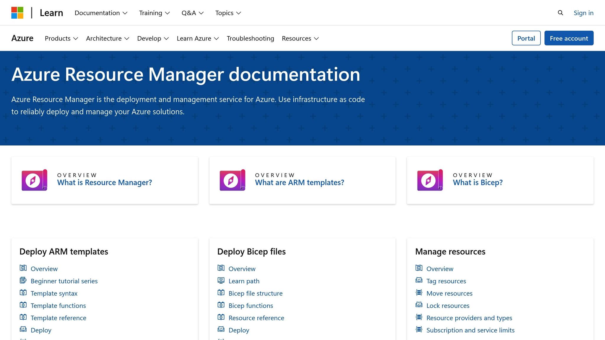 Azure Resource Manager