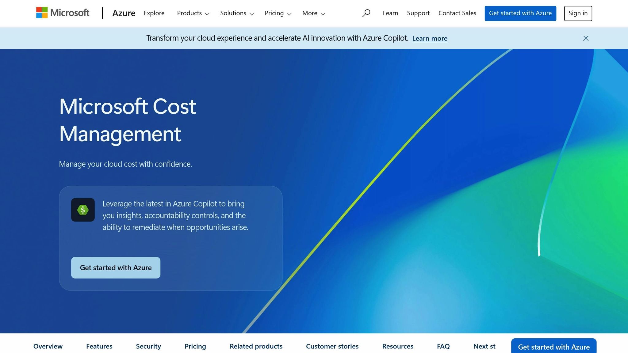 Azure Cost Management