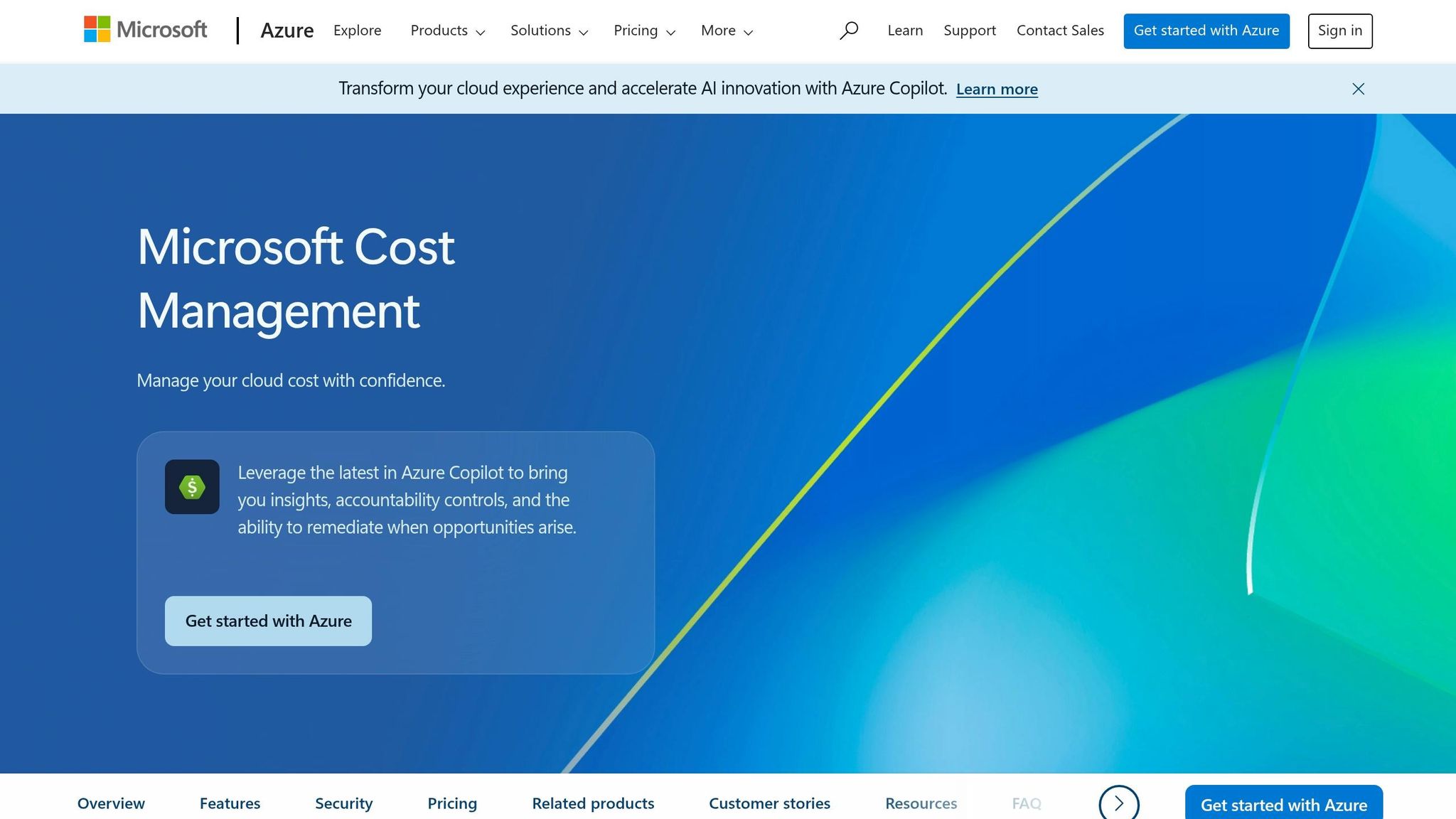 Azure Cost Management