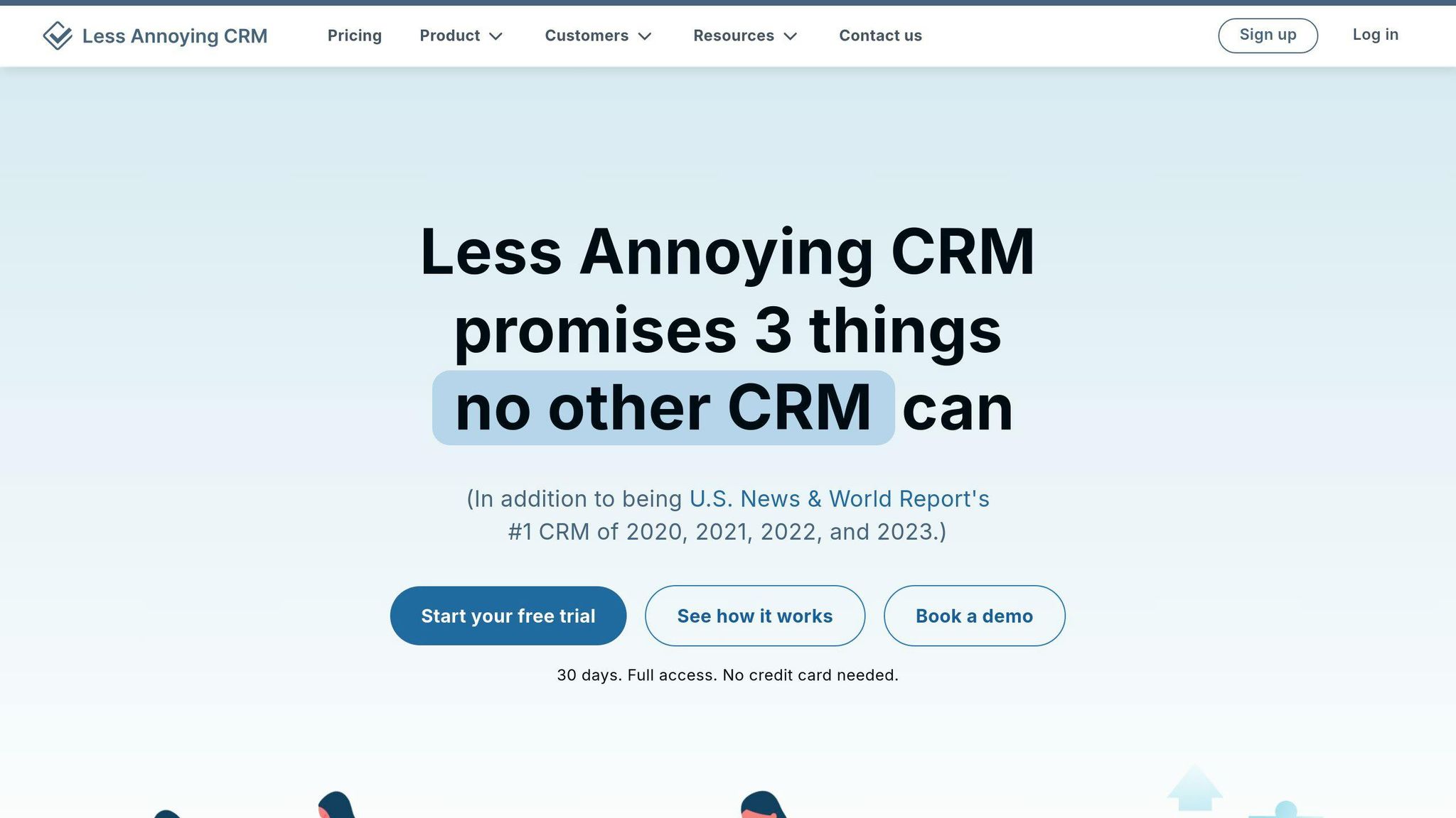 Less Annoying CRM