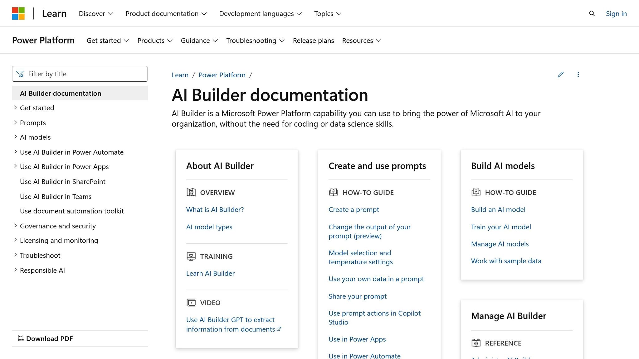 AI Builder