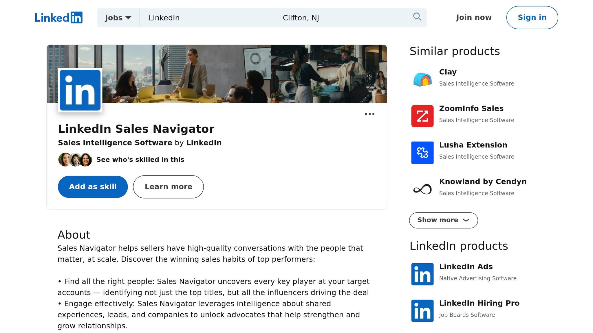 Sales Navigator