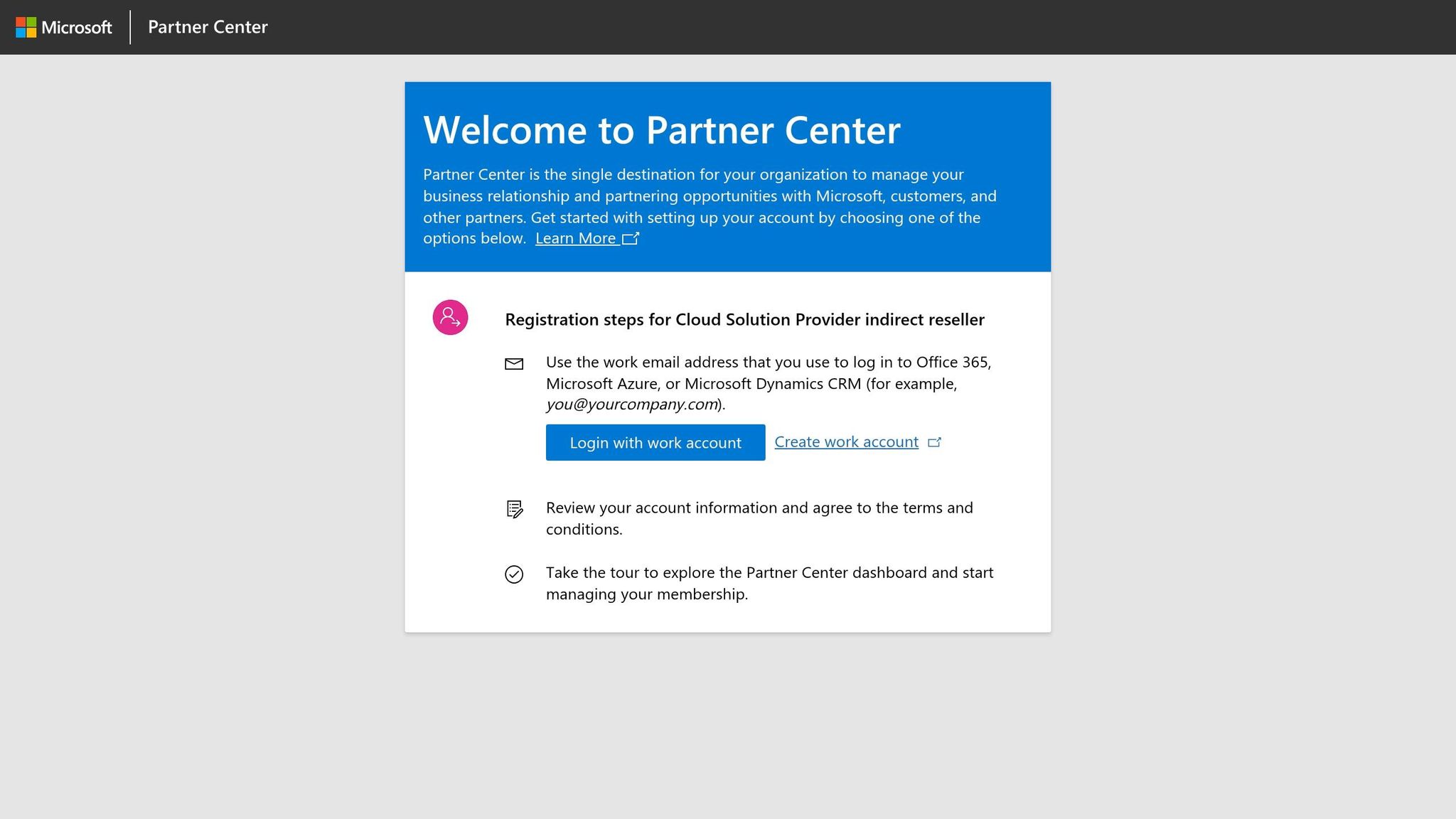 Partner Center