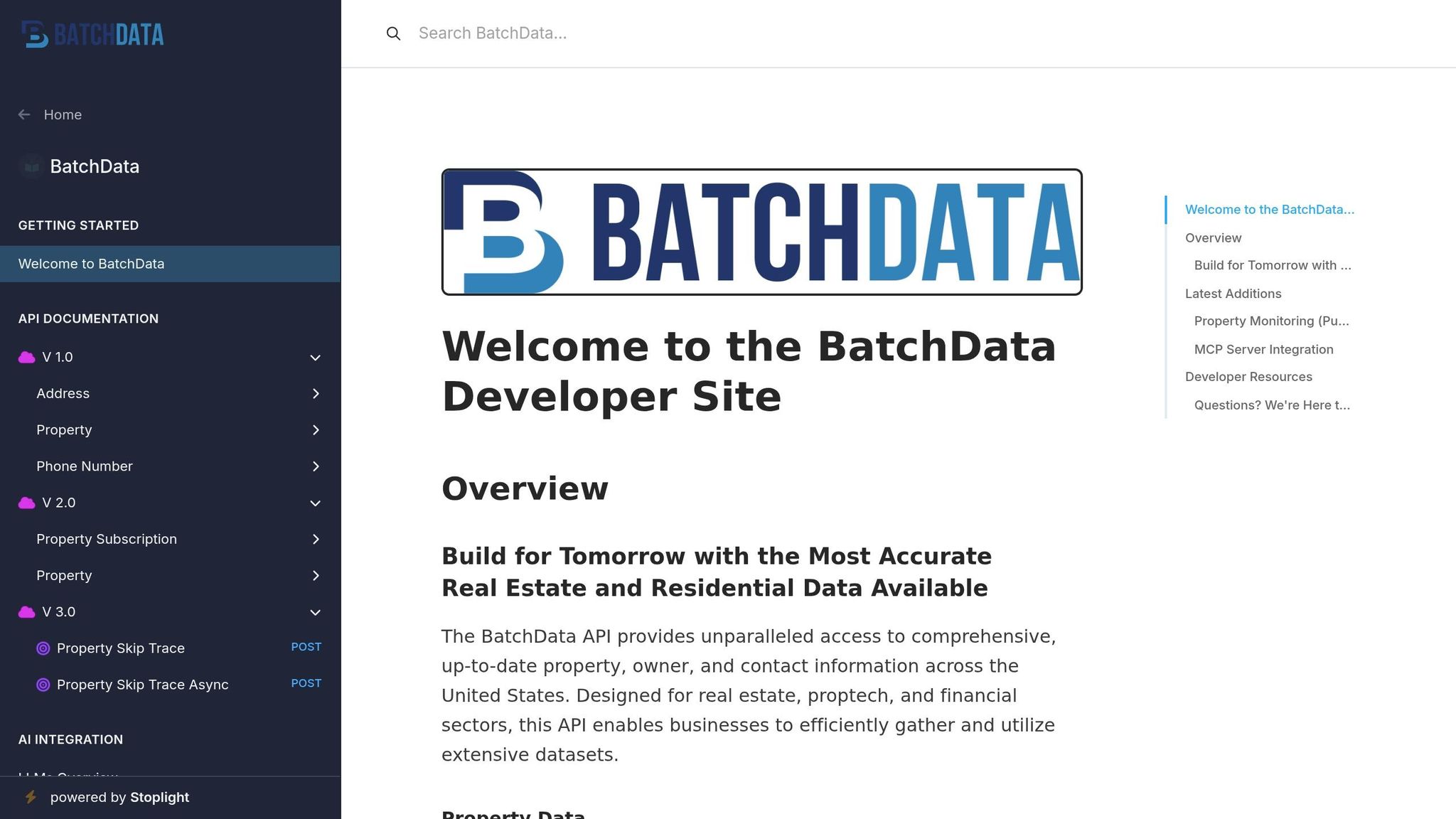 BatchData