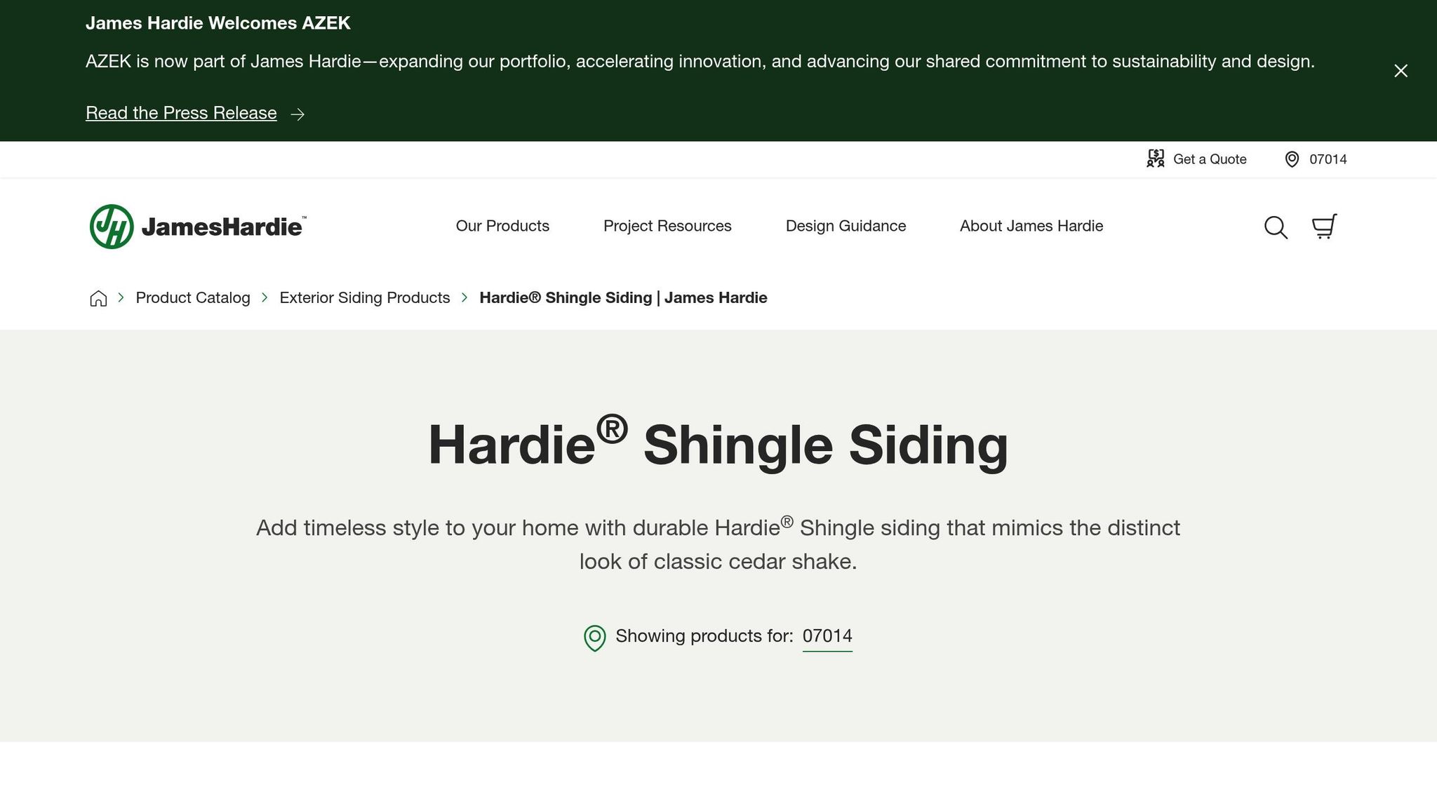 HardieShingle