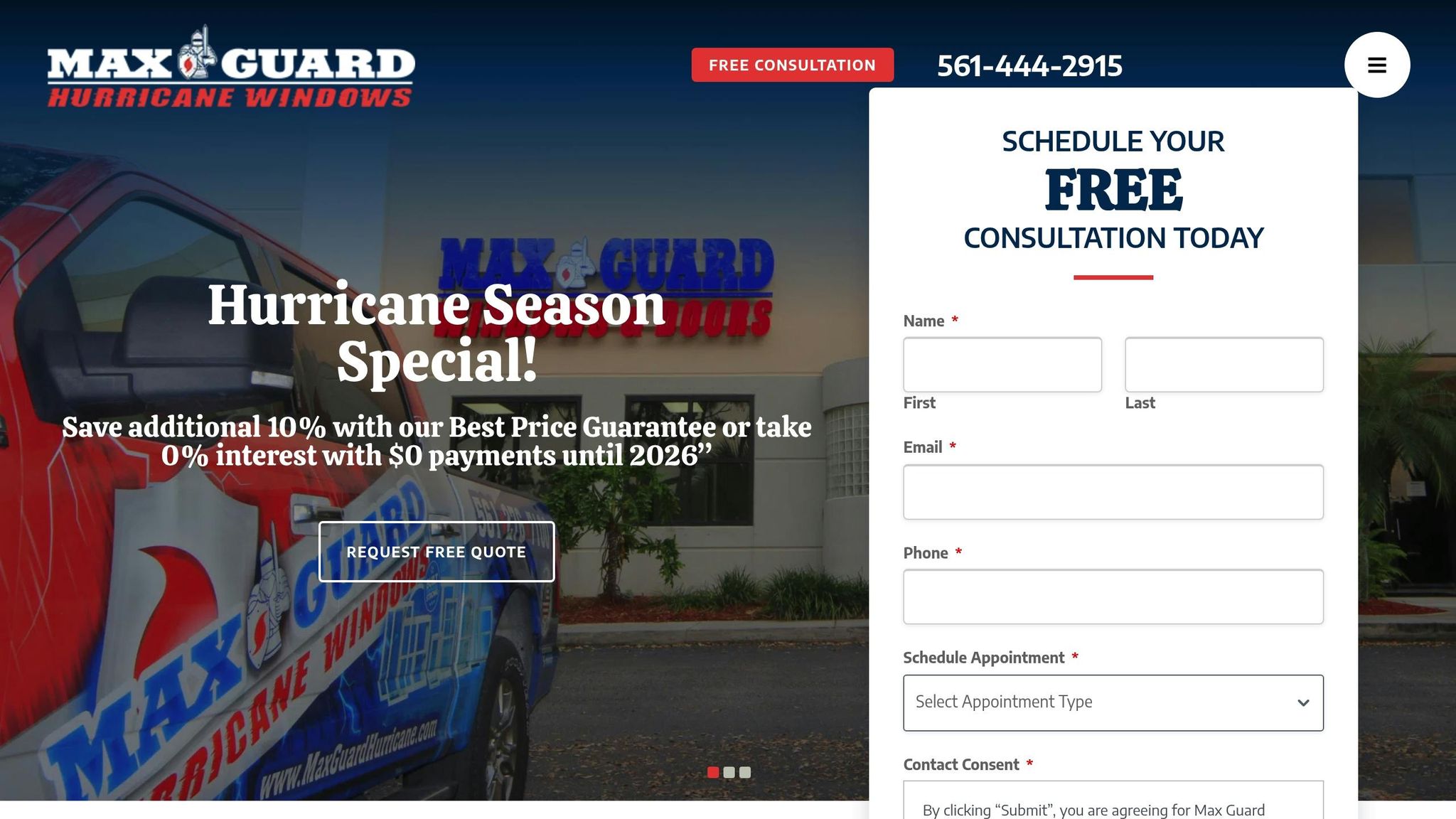 Max Guard Hurricane Windows
