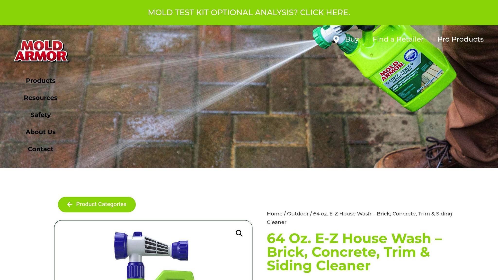 Mold Armor E-Z House Wash