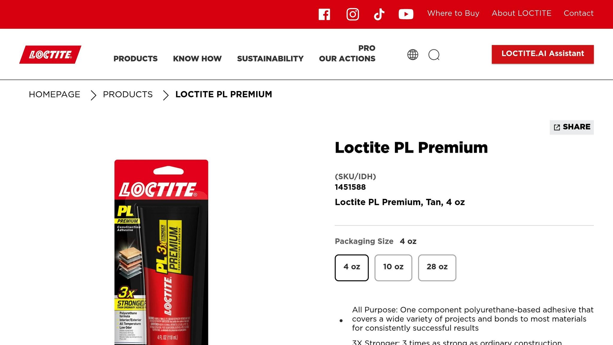 Loctite PL Premium