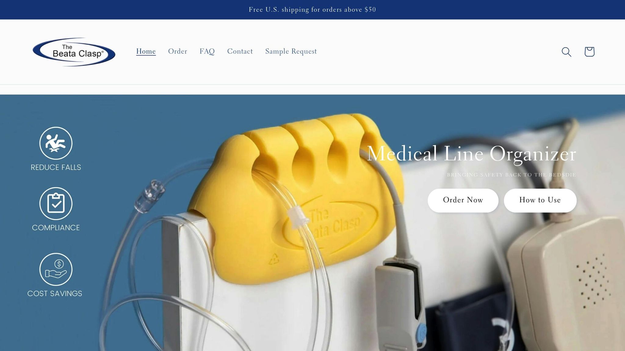 BeataClasp Medical Line Organizer