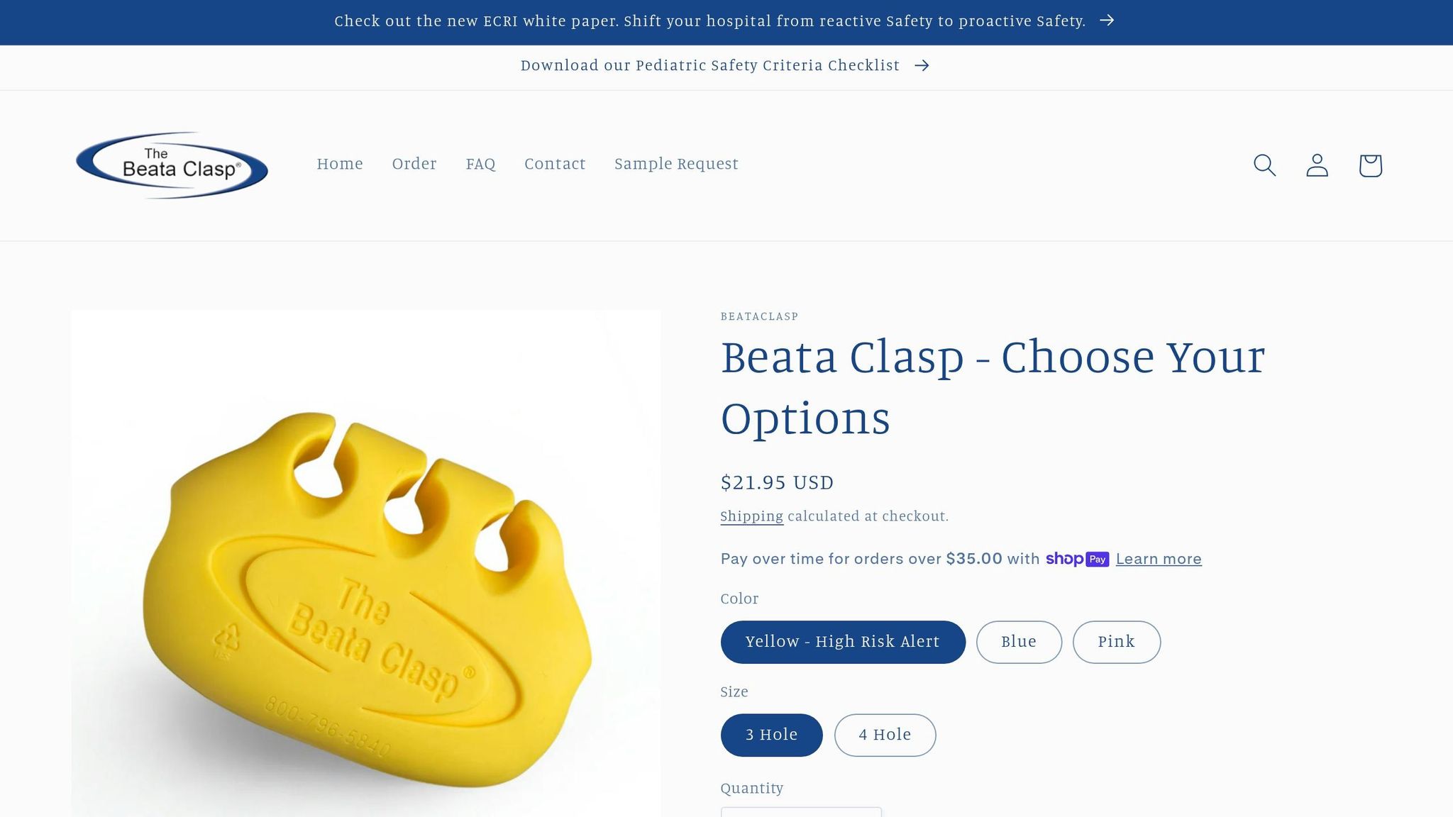 Beata Clasp