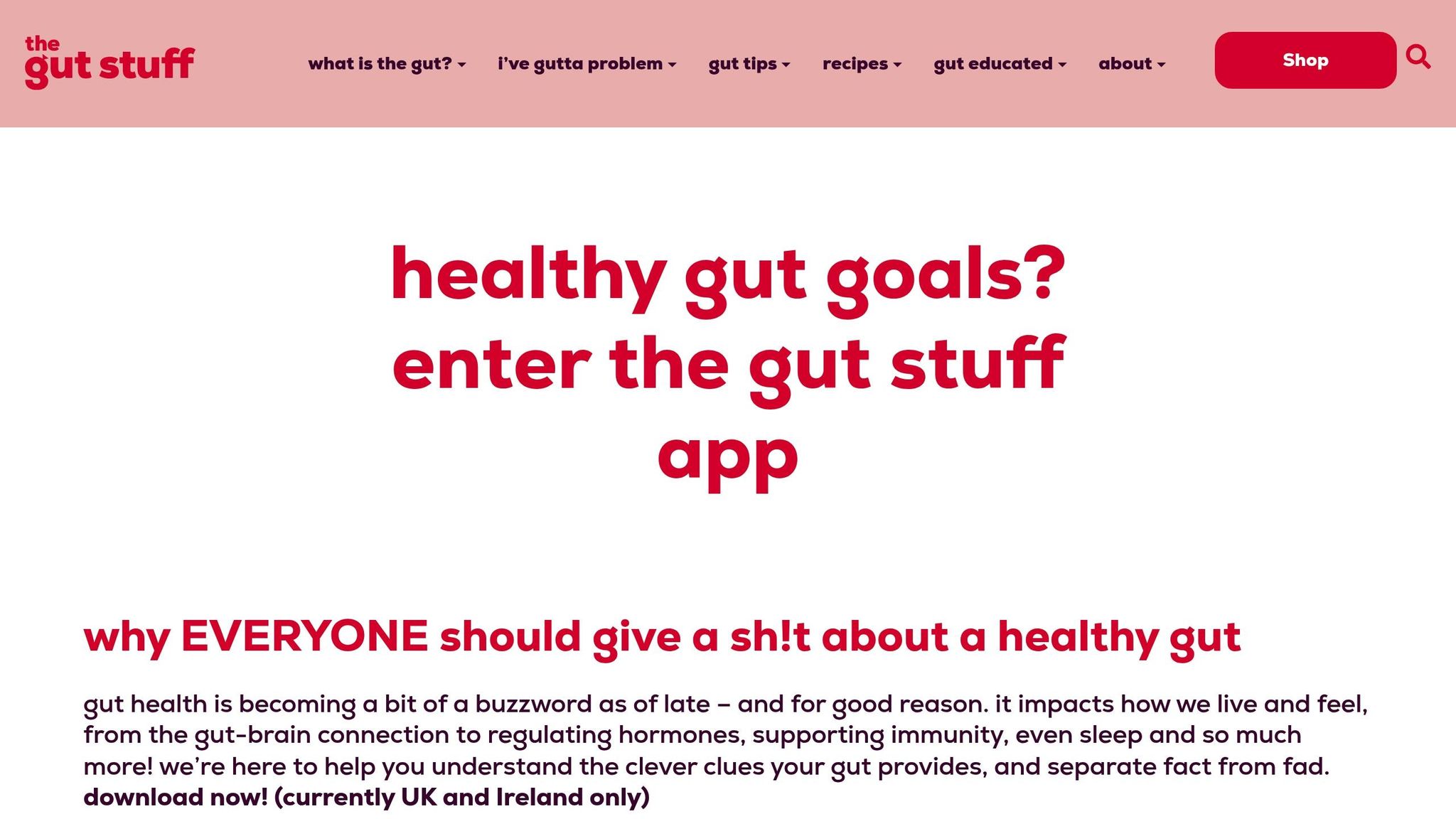 The Gut Stuff