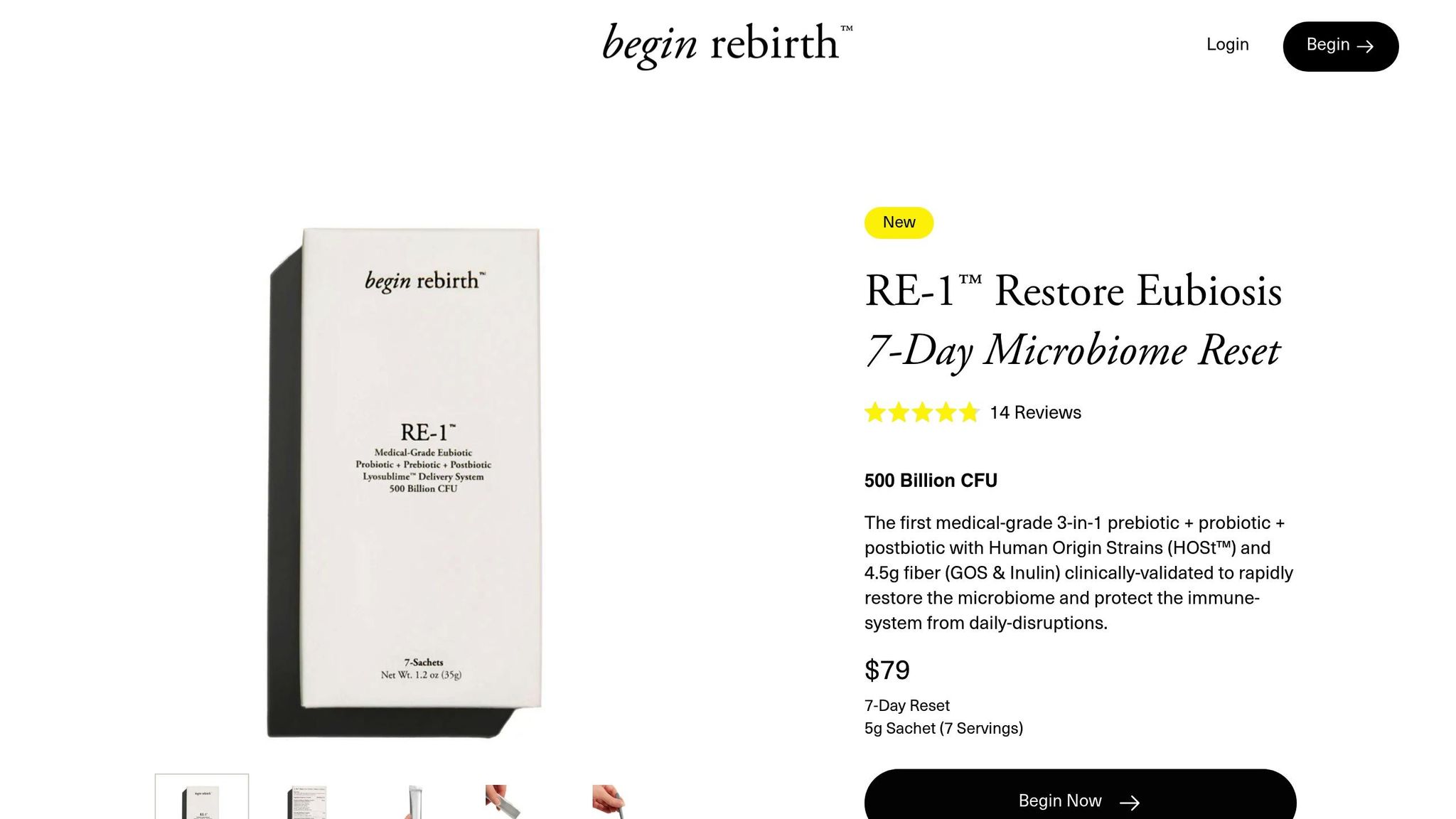 Begin Rebirth RE-1
