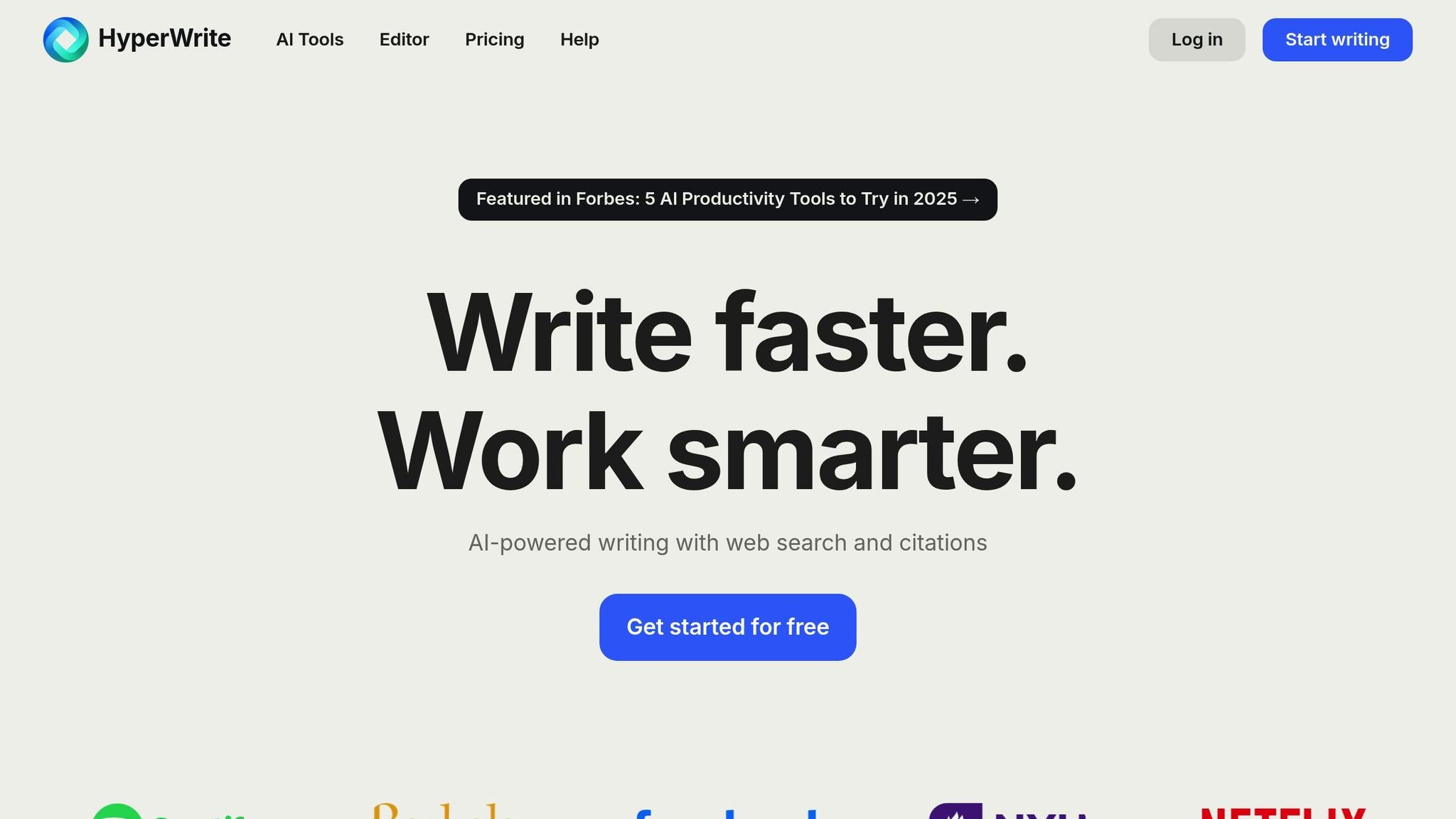 First Sentence Helper