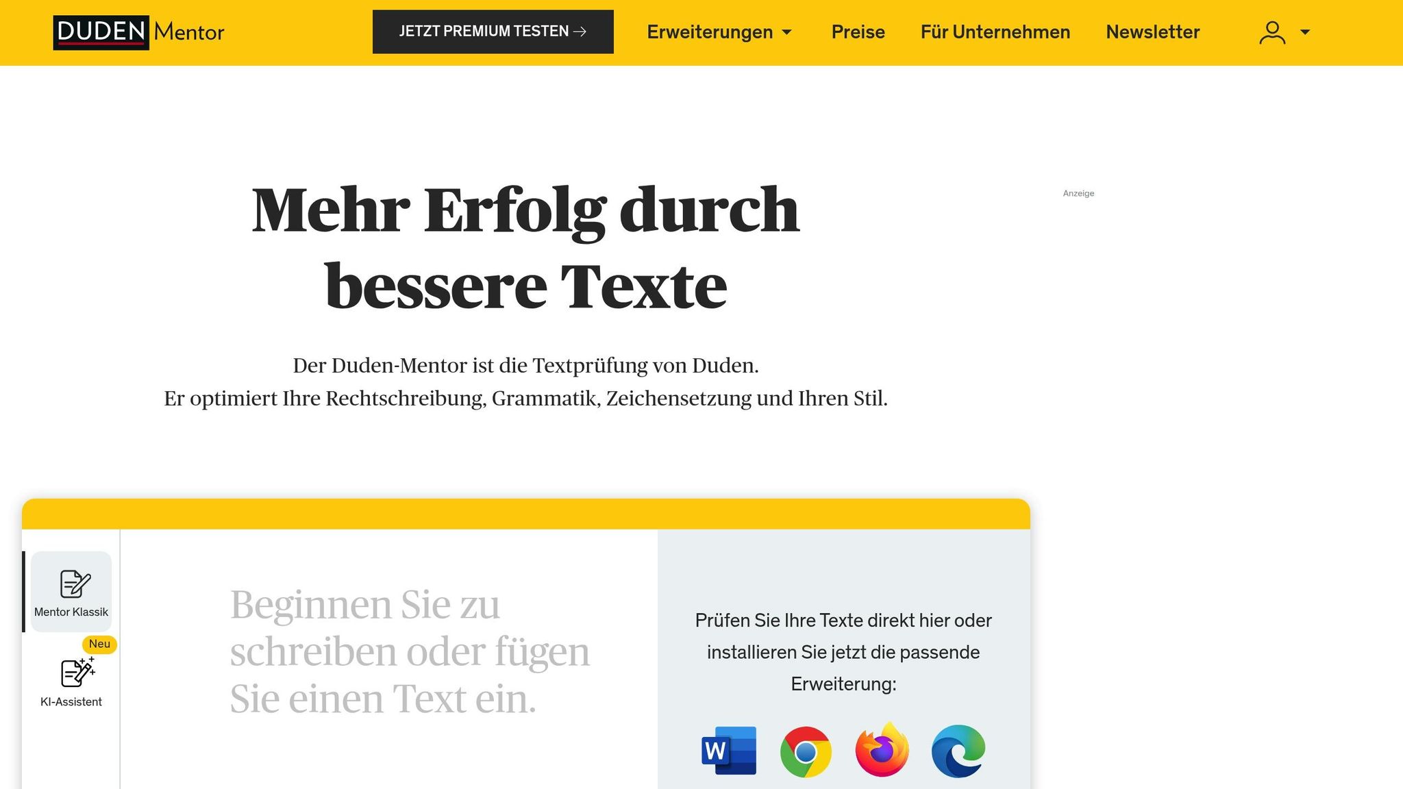 Duden Mentor For German Writing