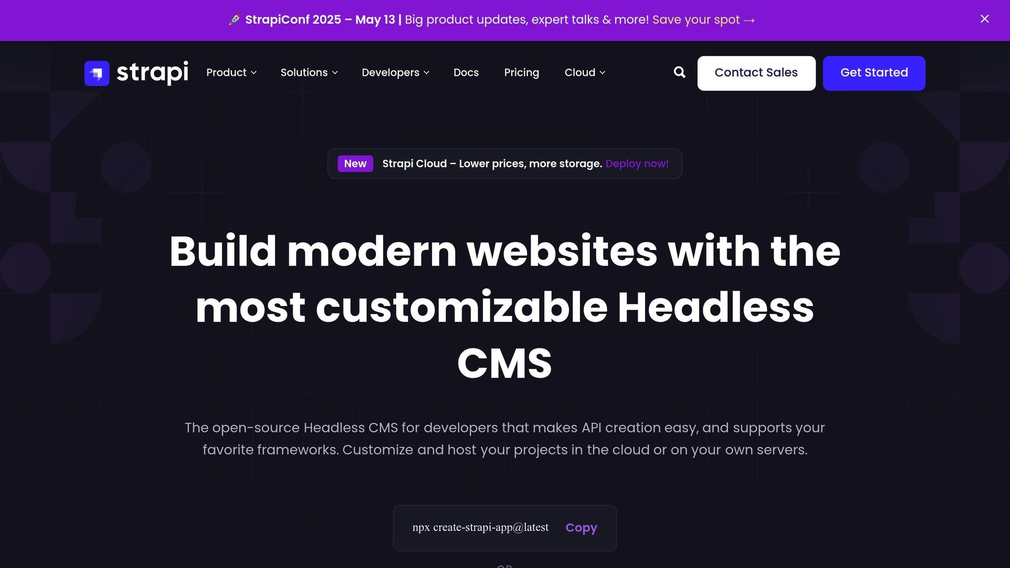 Strapi Content Management
