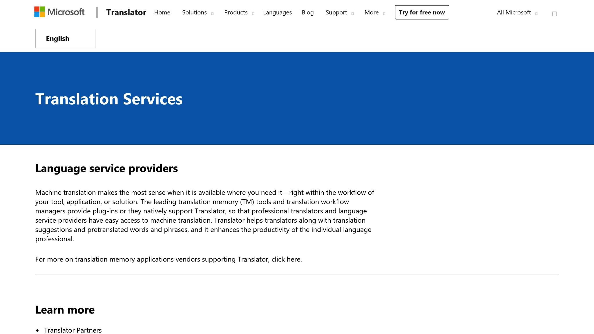 Microsoft Translator