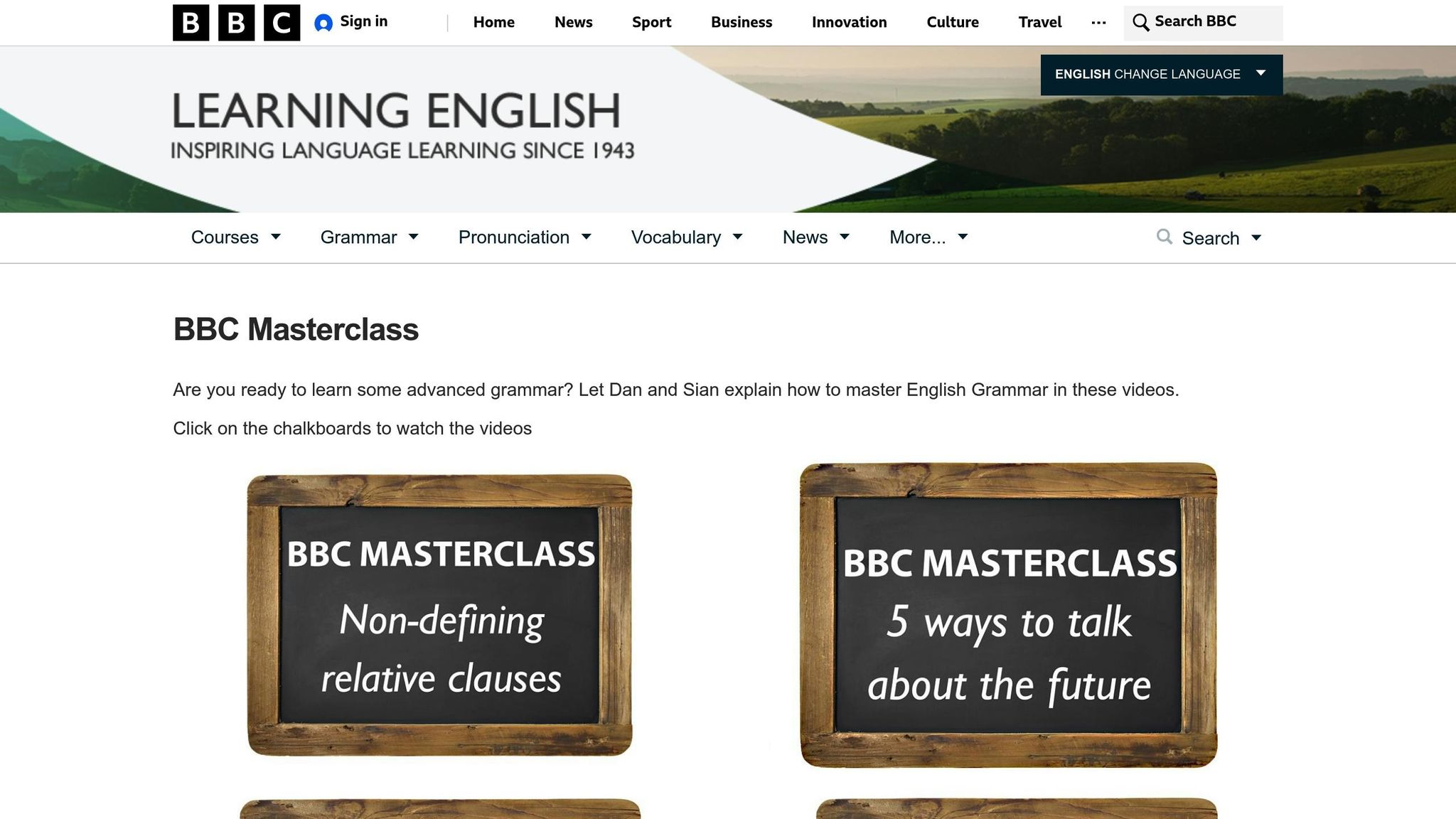 BBC English Masterclass