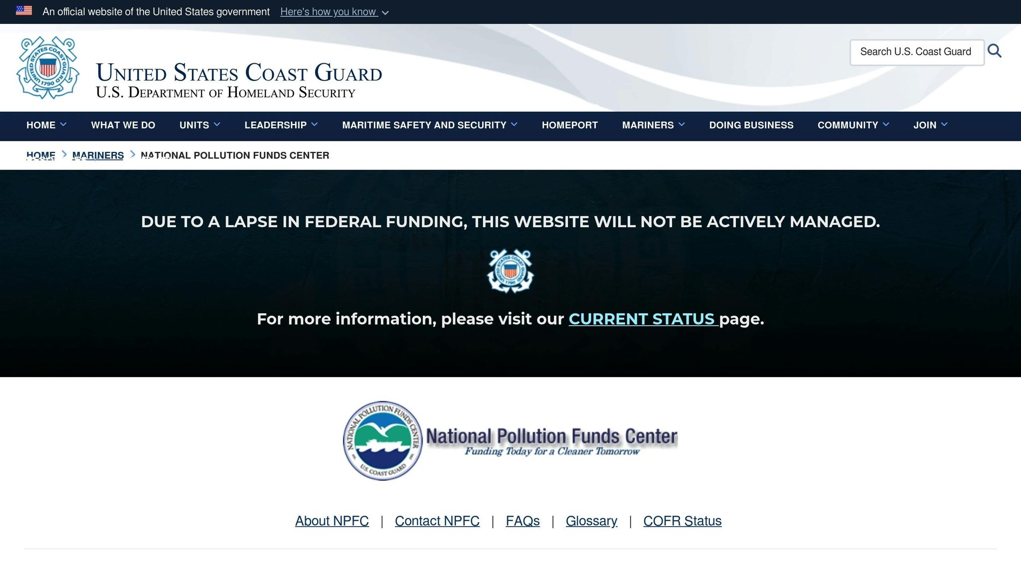 National Pollution Funds Center