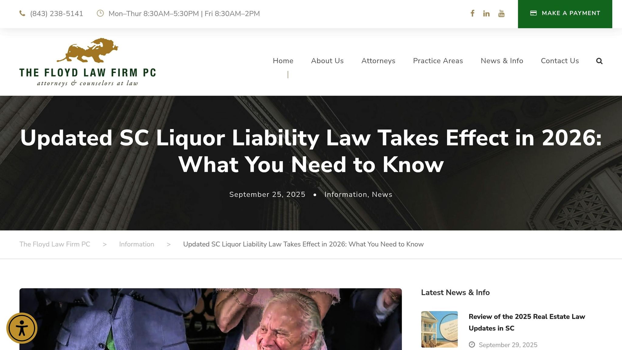 2025 Tort Reform and Liquor Liability Act