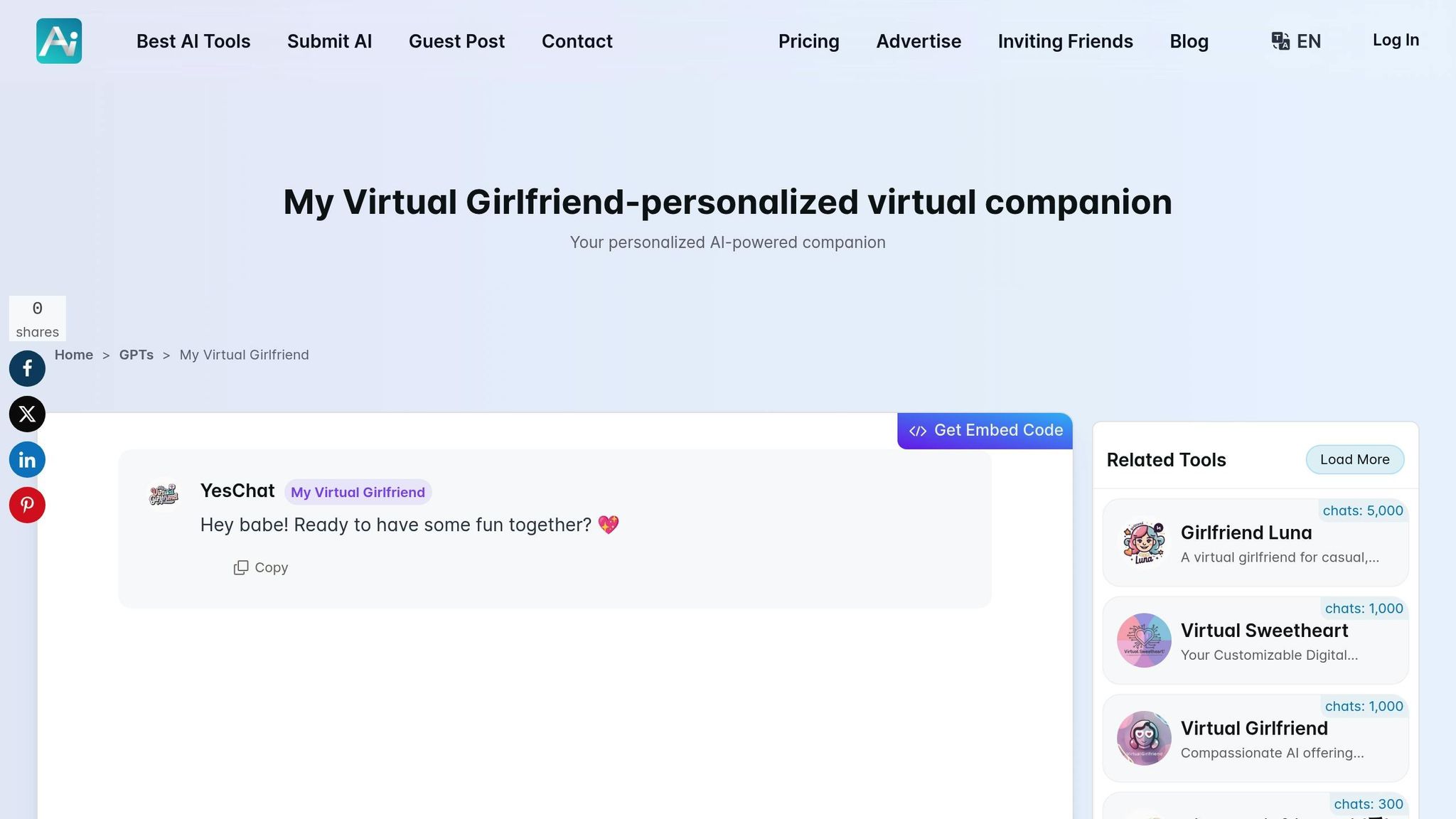 My Virtual Girlfriend