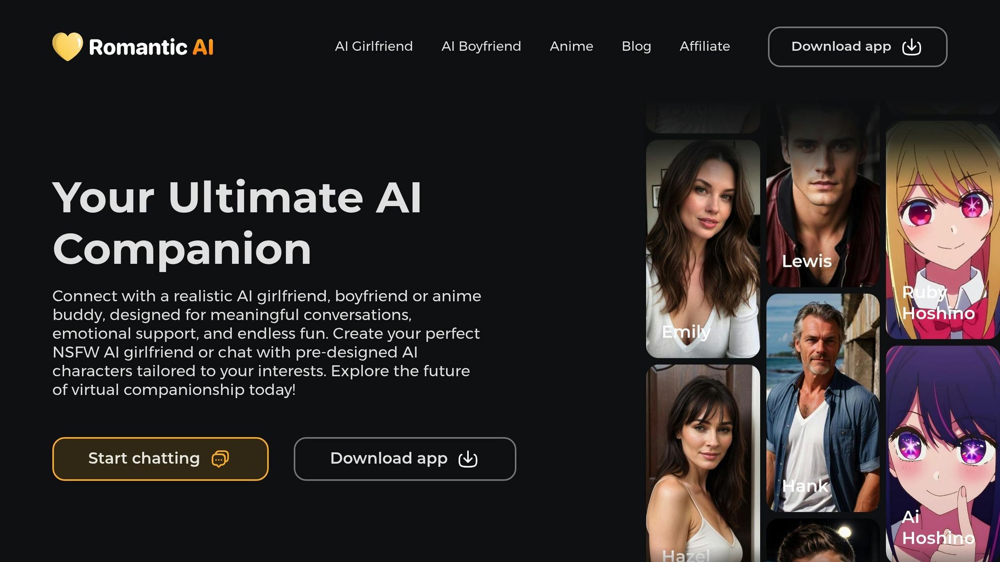 Romantic AI