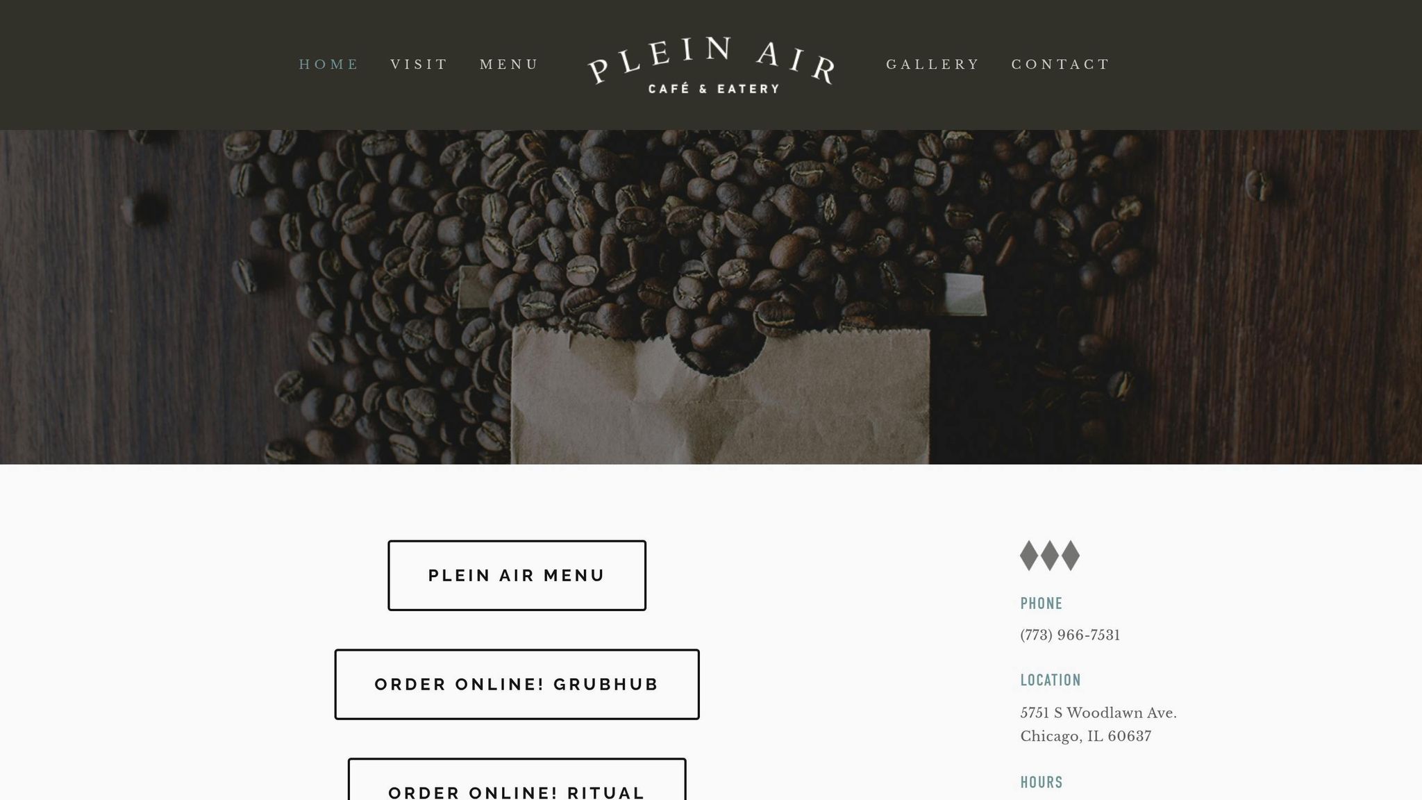 Plein Air Cafe