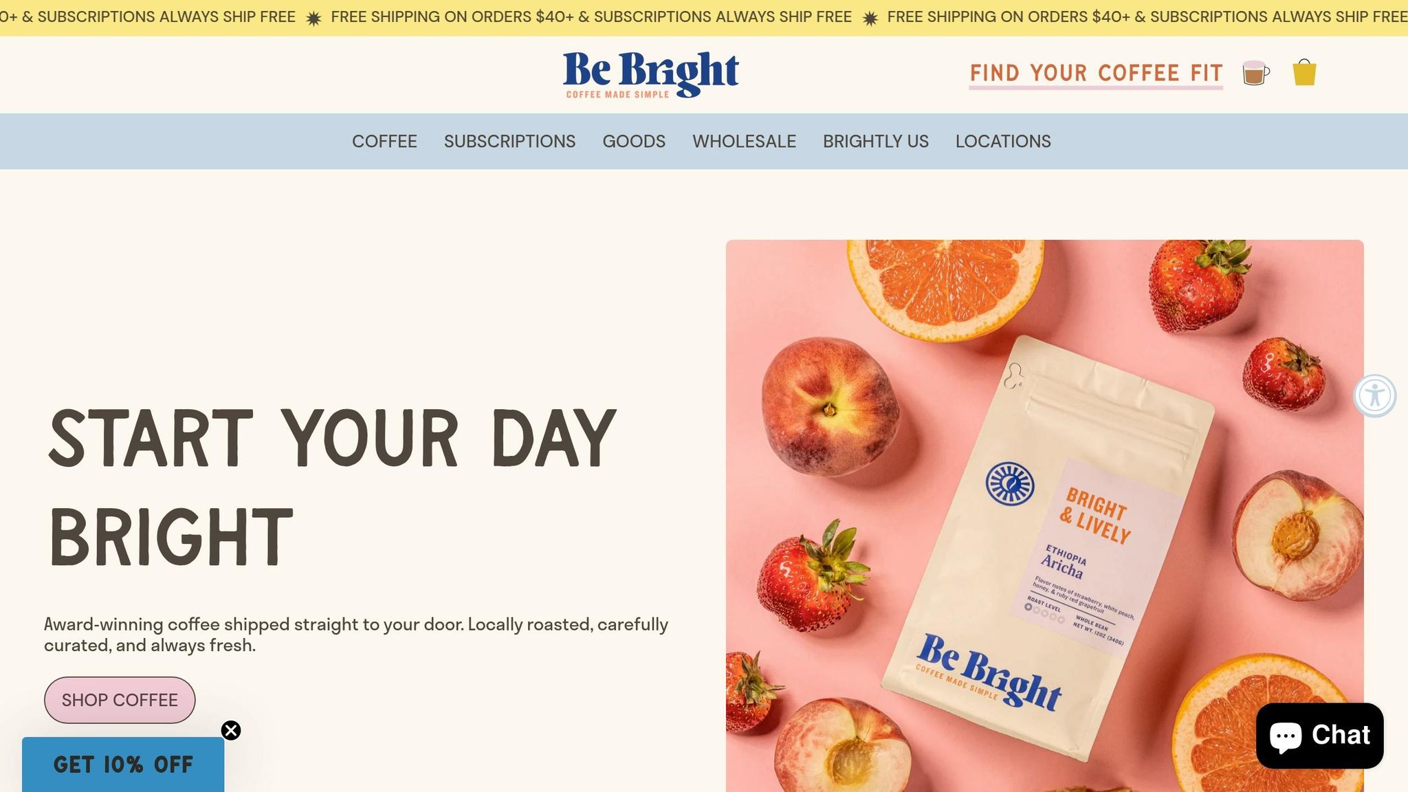 Be Bright Coffee