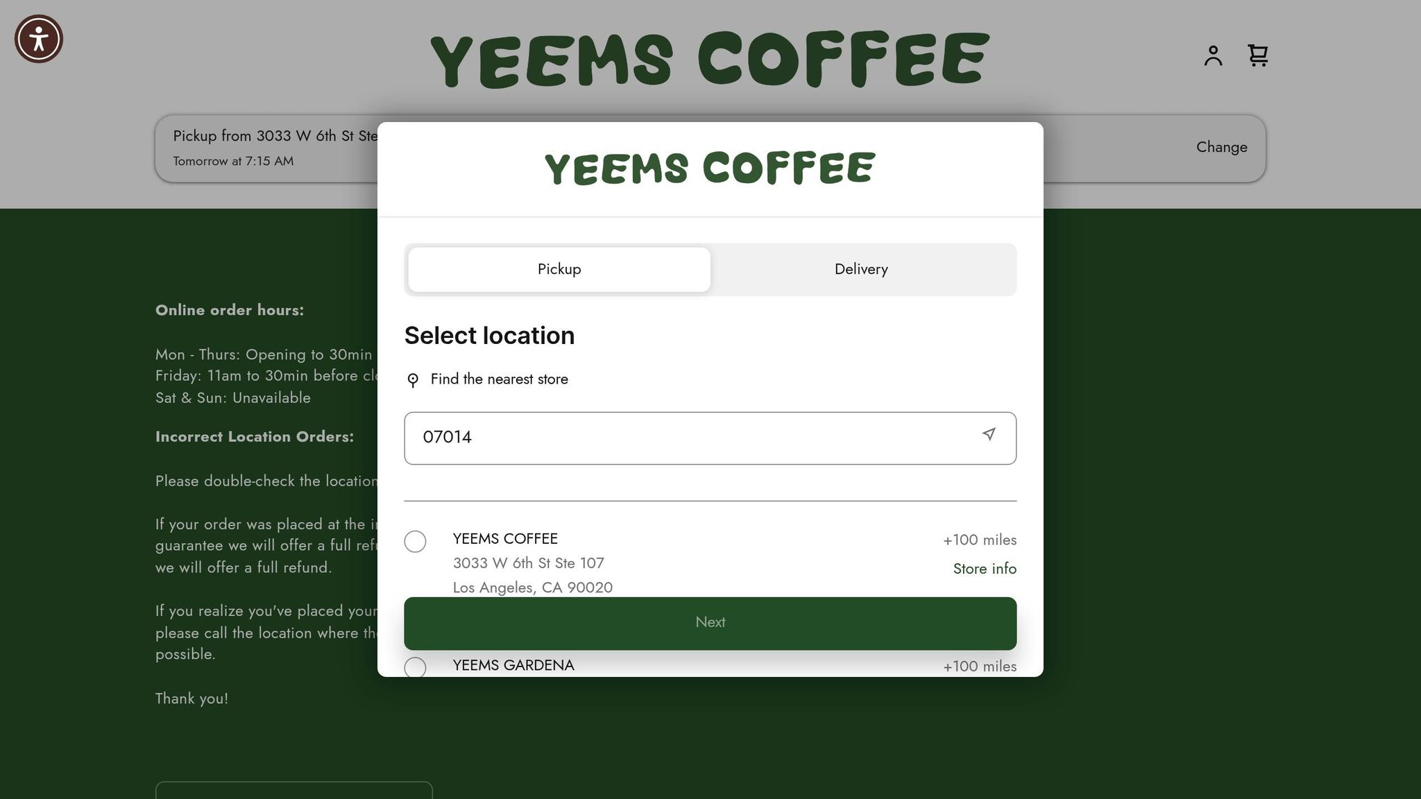 Yeems Coffee