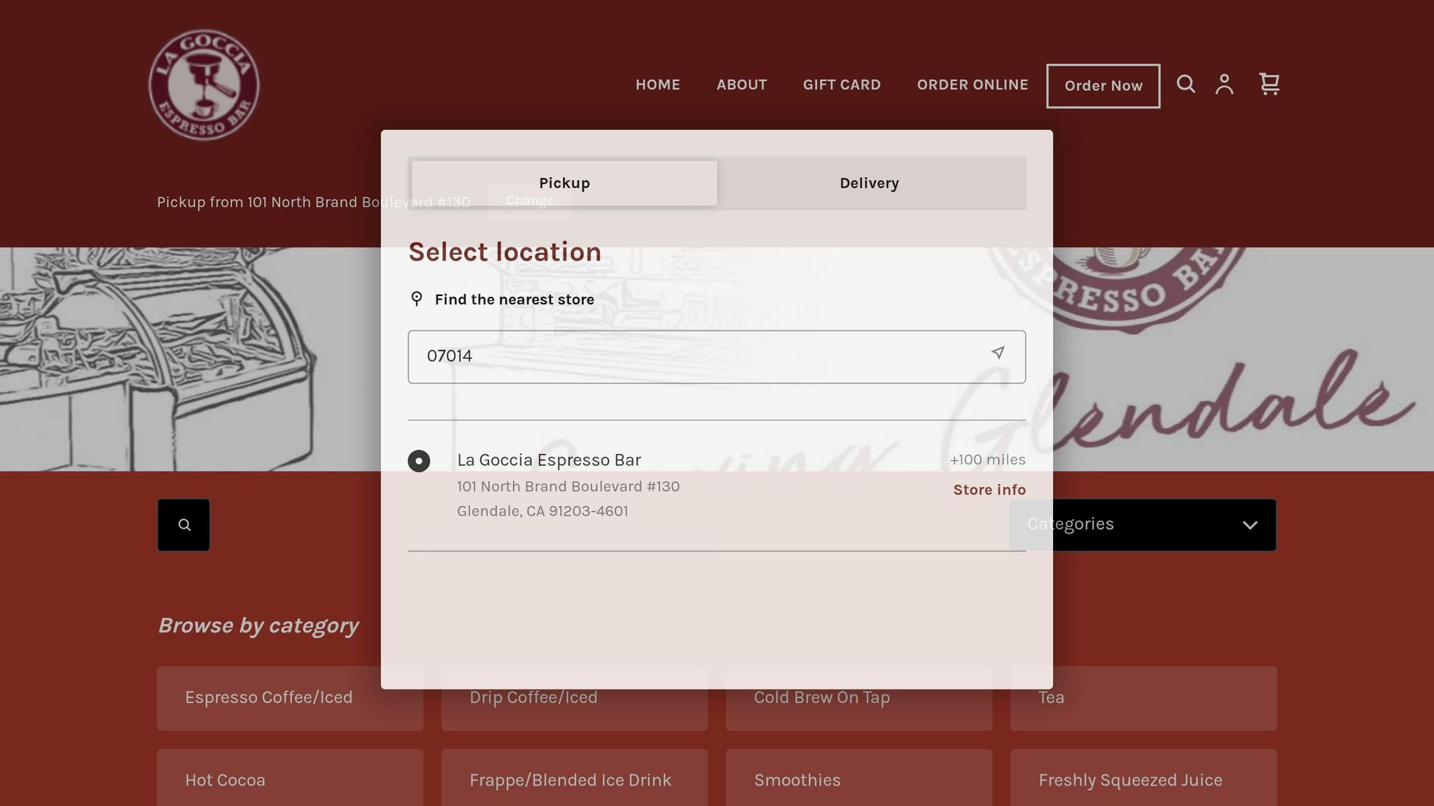 La Goccia Espresso Bar