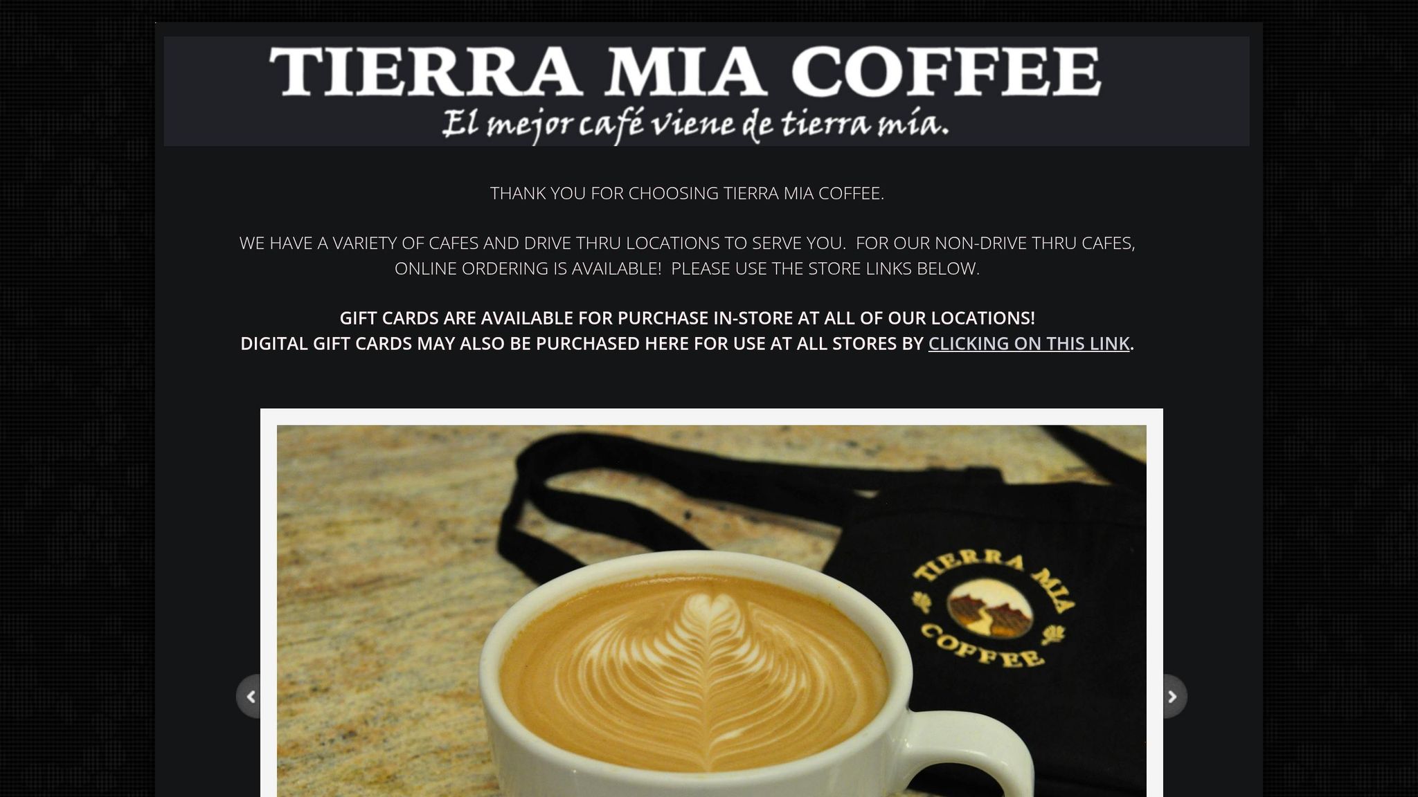 Tierra Mia Coffee