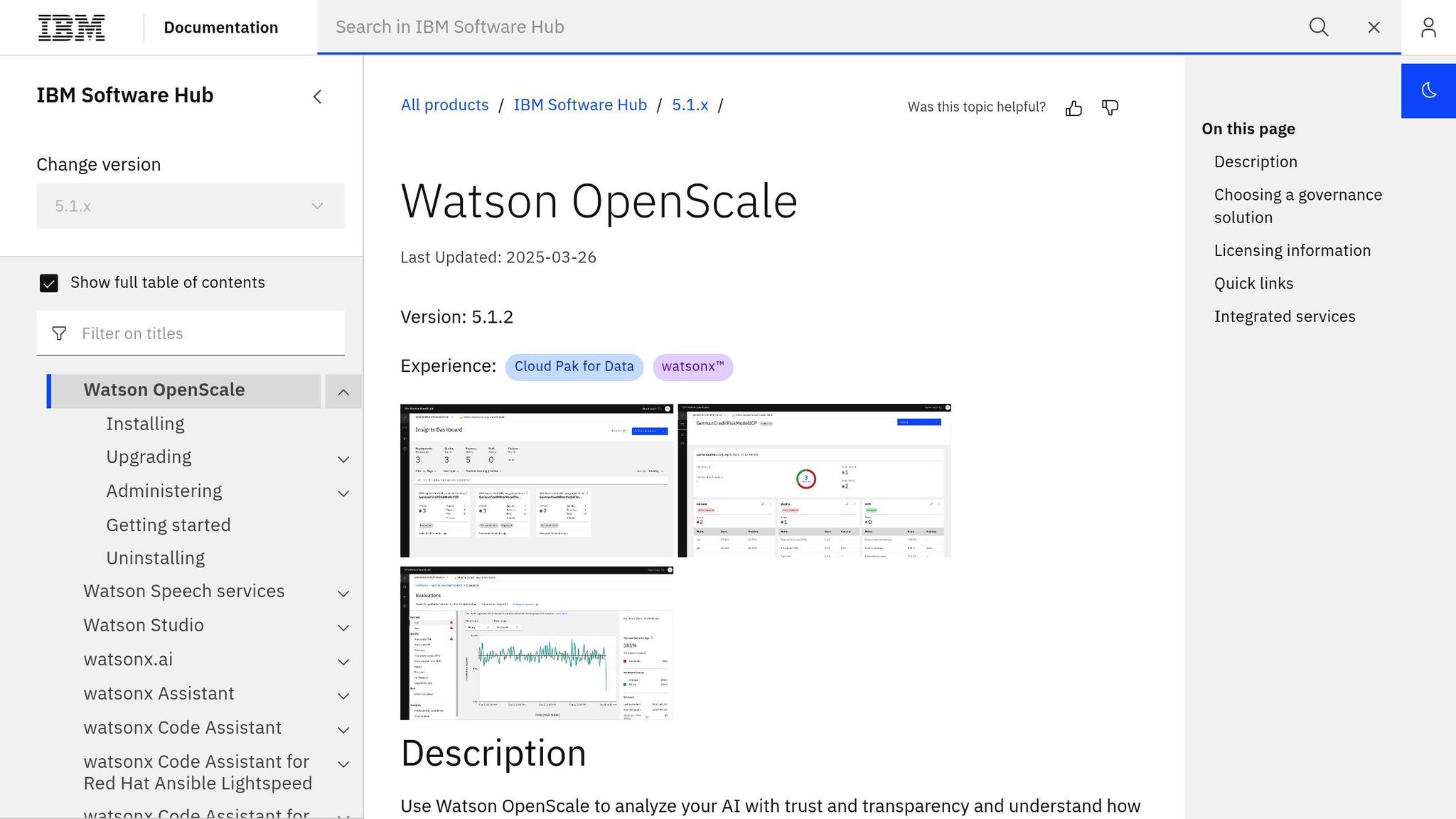IBM Watson OpenScale