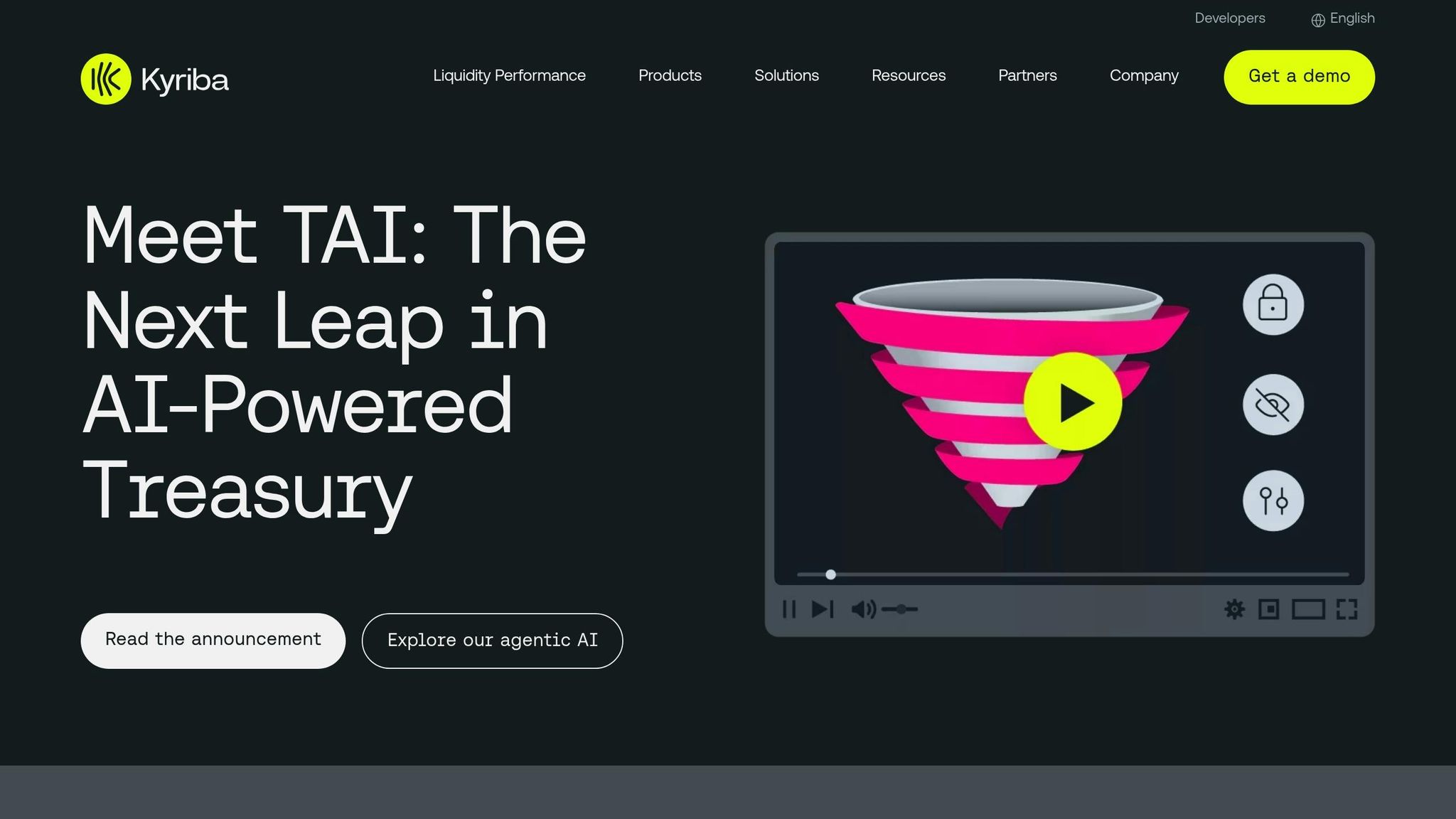 Kyriba AI Treasury