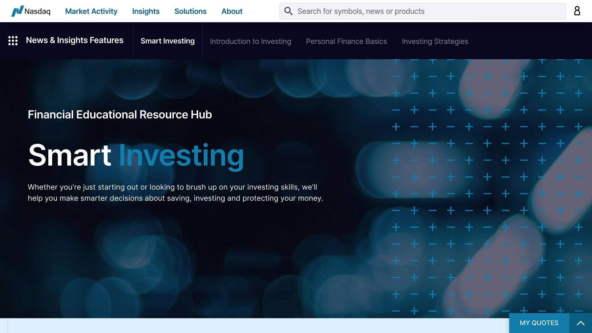 Nasdaq Smart Investing