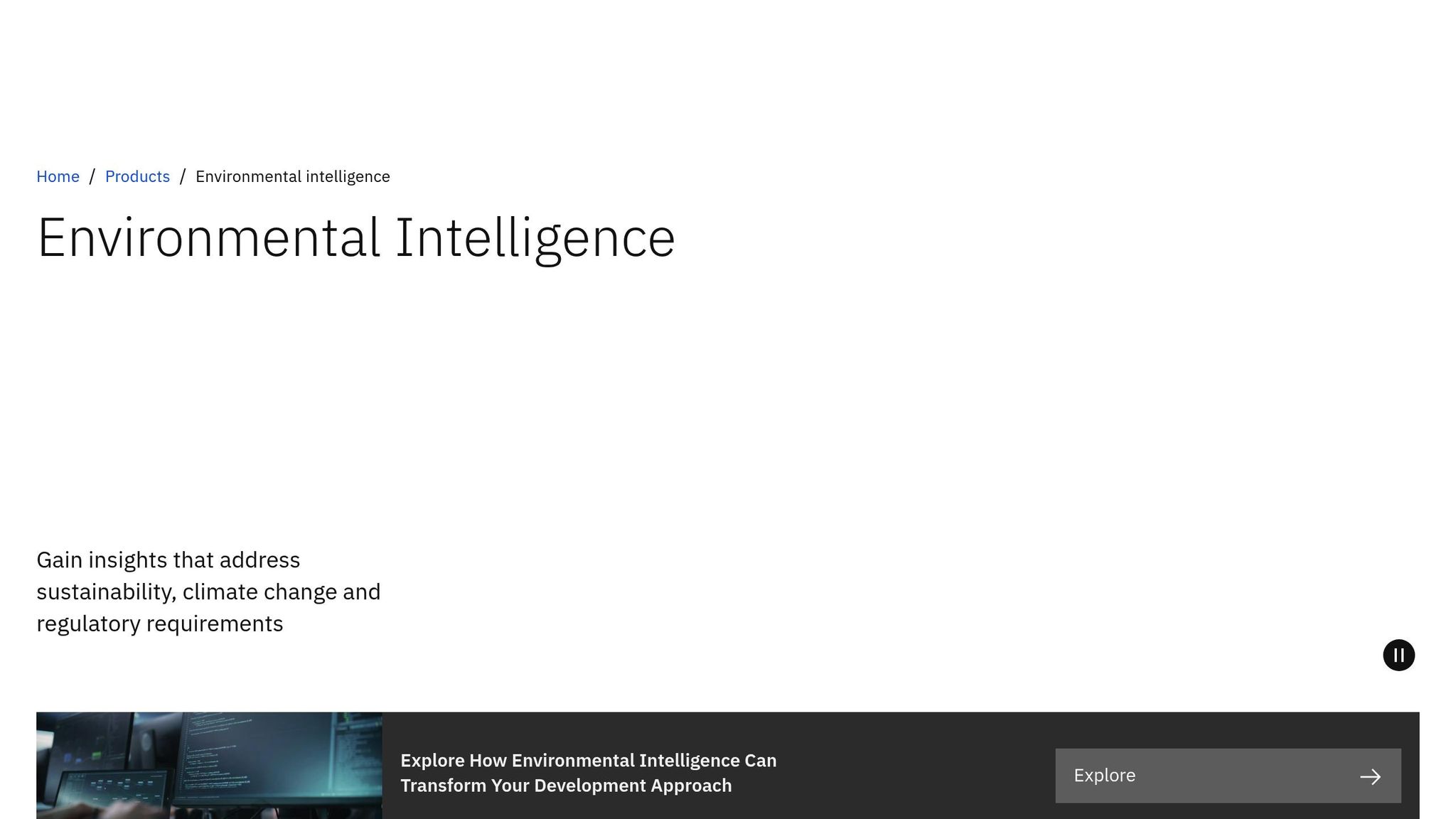 IBM Environmental Intelligence