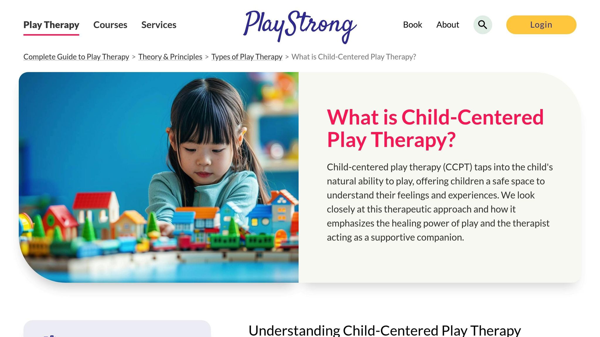 Child-Centered Play Therapy