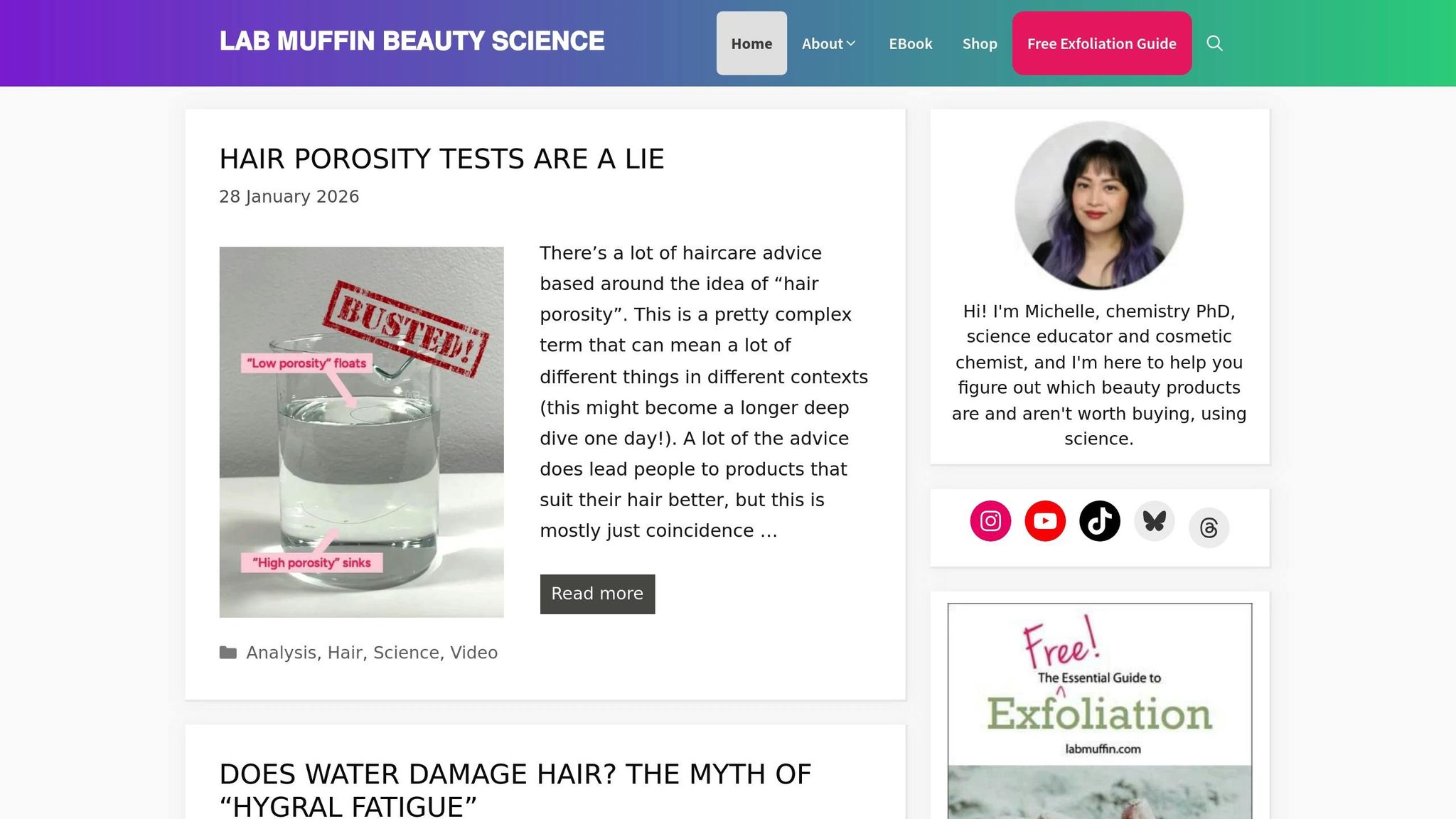 Lab Muffin Beauty Science