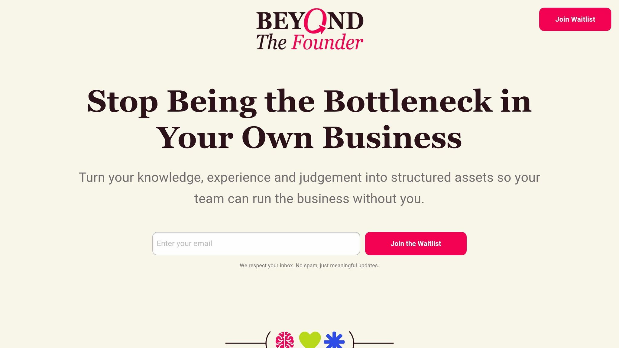 Beyond the Founder