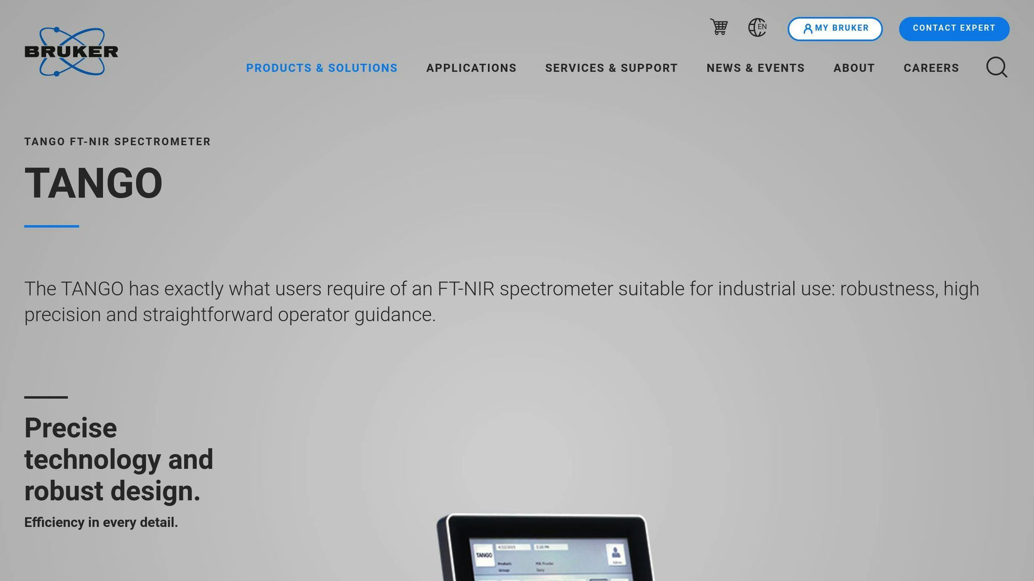 TANGO-T FT-NIR Spectrometer