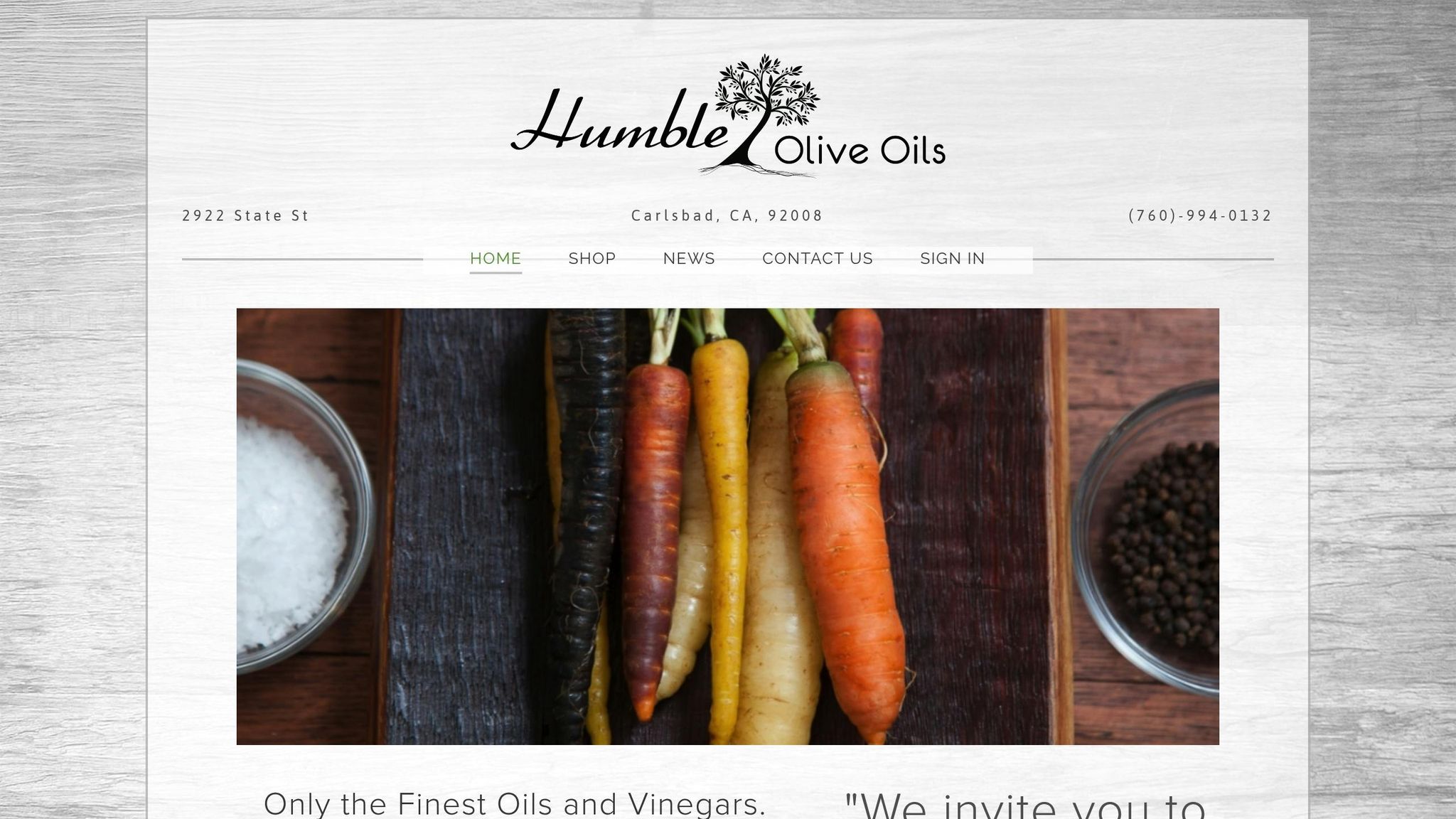 Humble Olive Oils