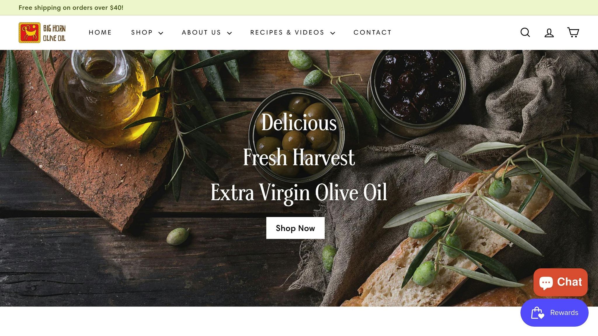 Big Horn Olive Oil
