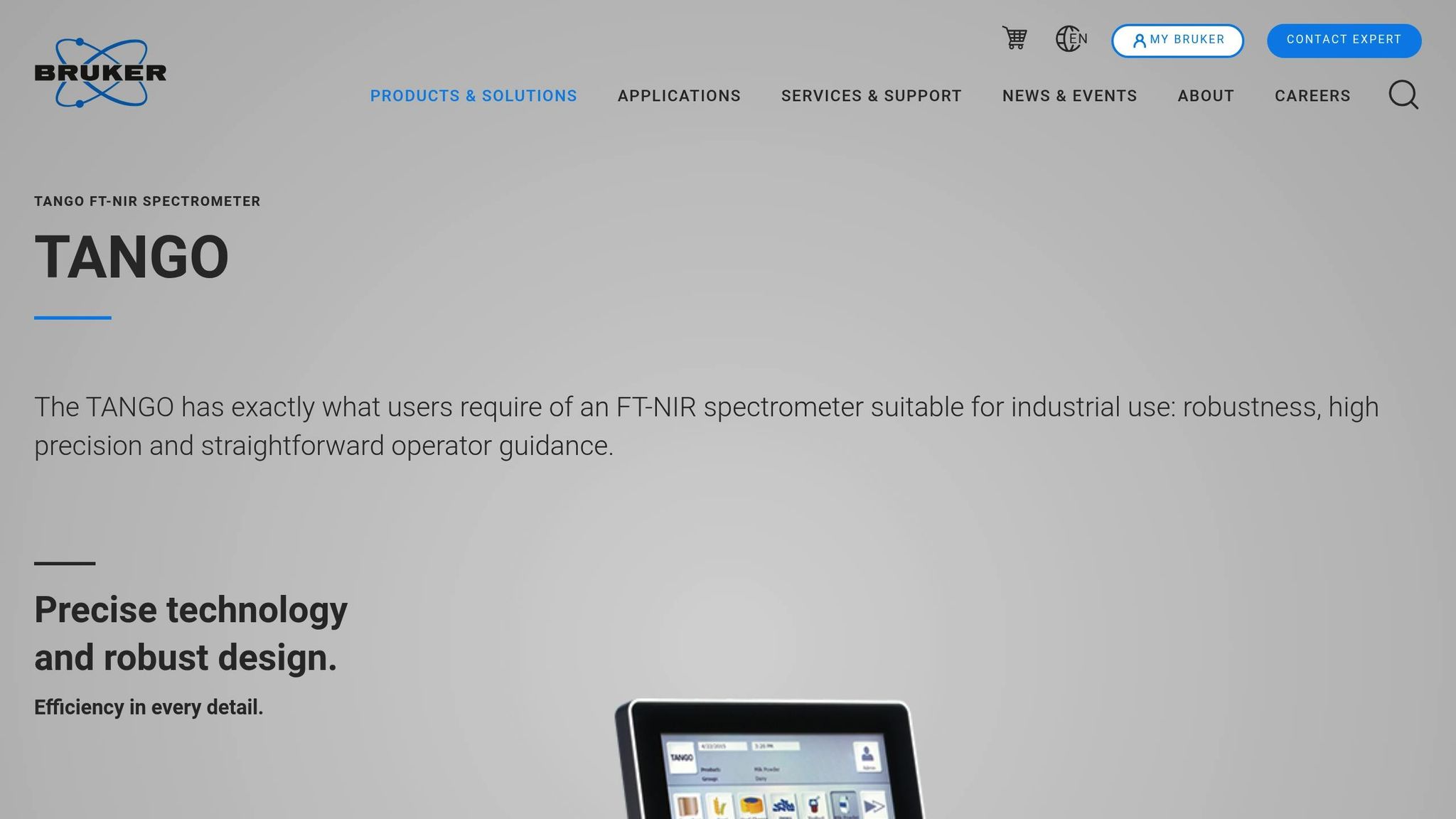 TANGO-T FT-NIR Spectrometer