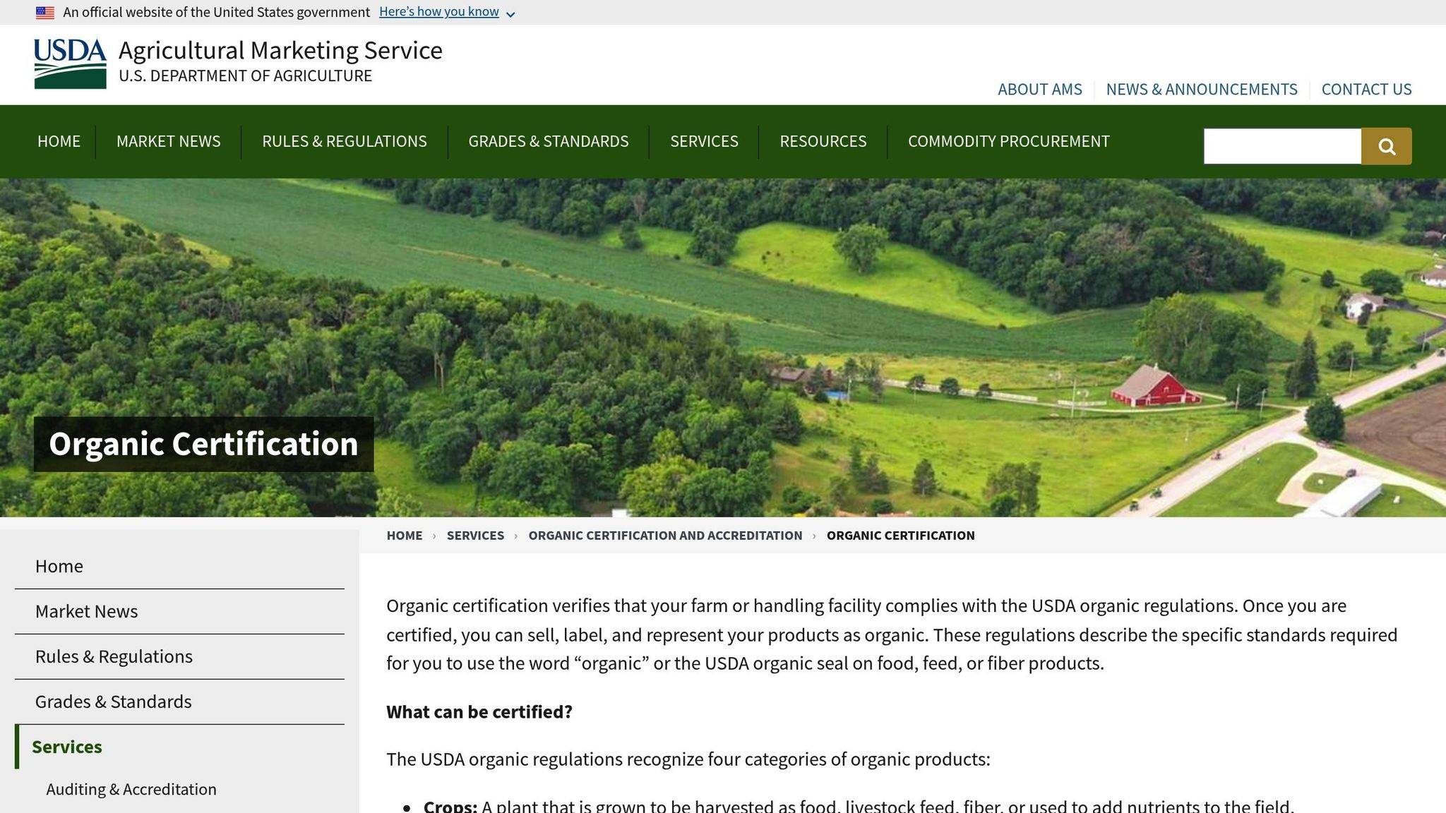 USDA Organic