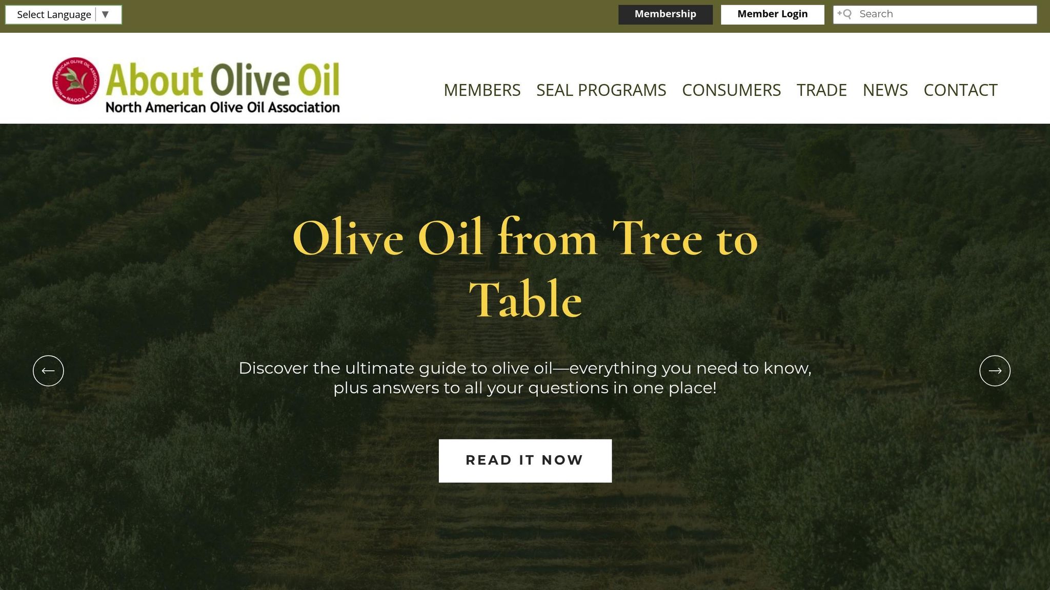 North American Olive Oil Association