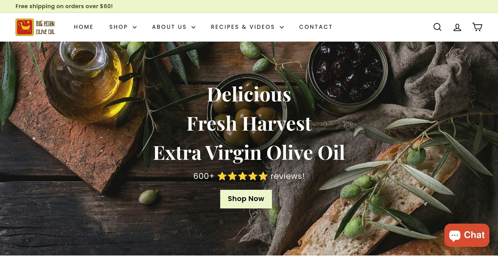 Big Horn Olive Oil