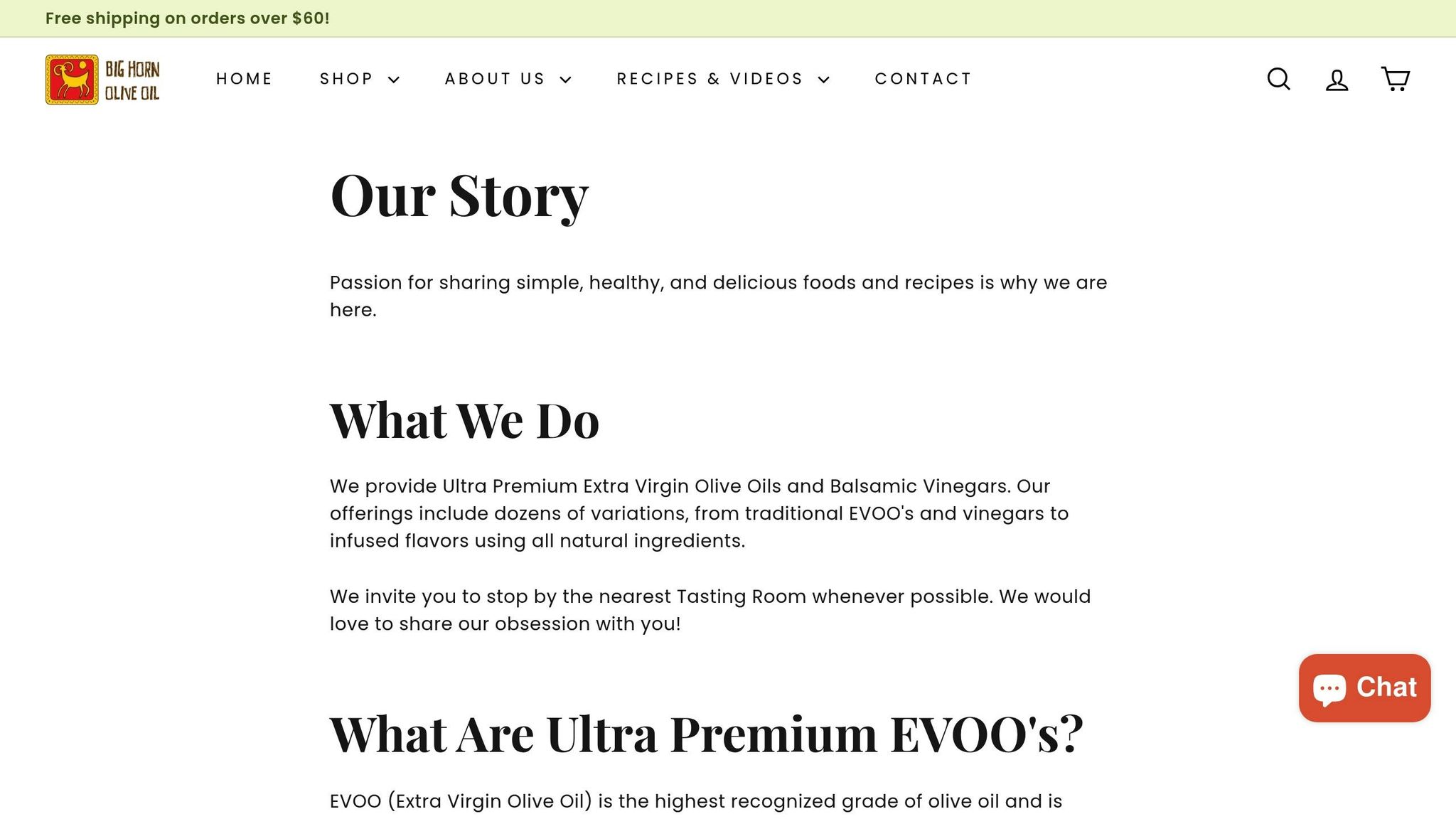 Big Horn Olive Oil