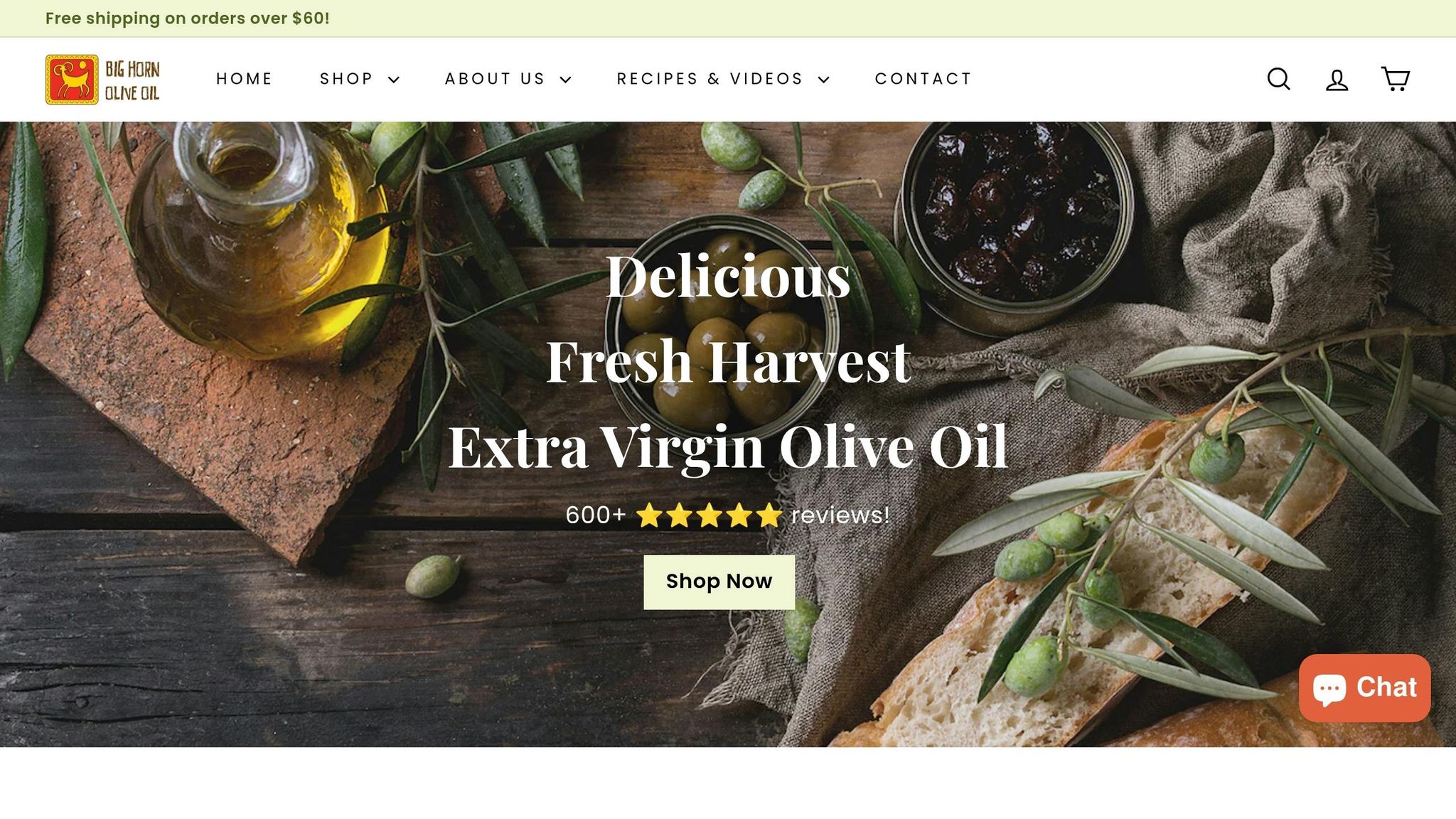 Big Horn Olive Oil