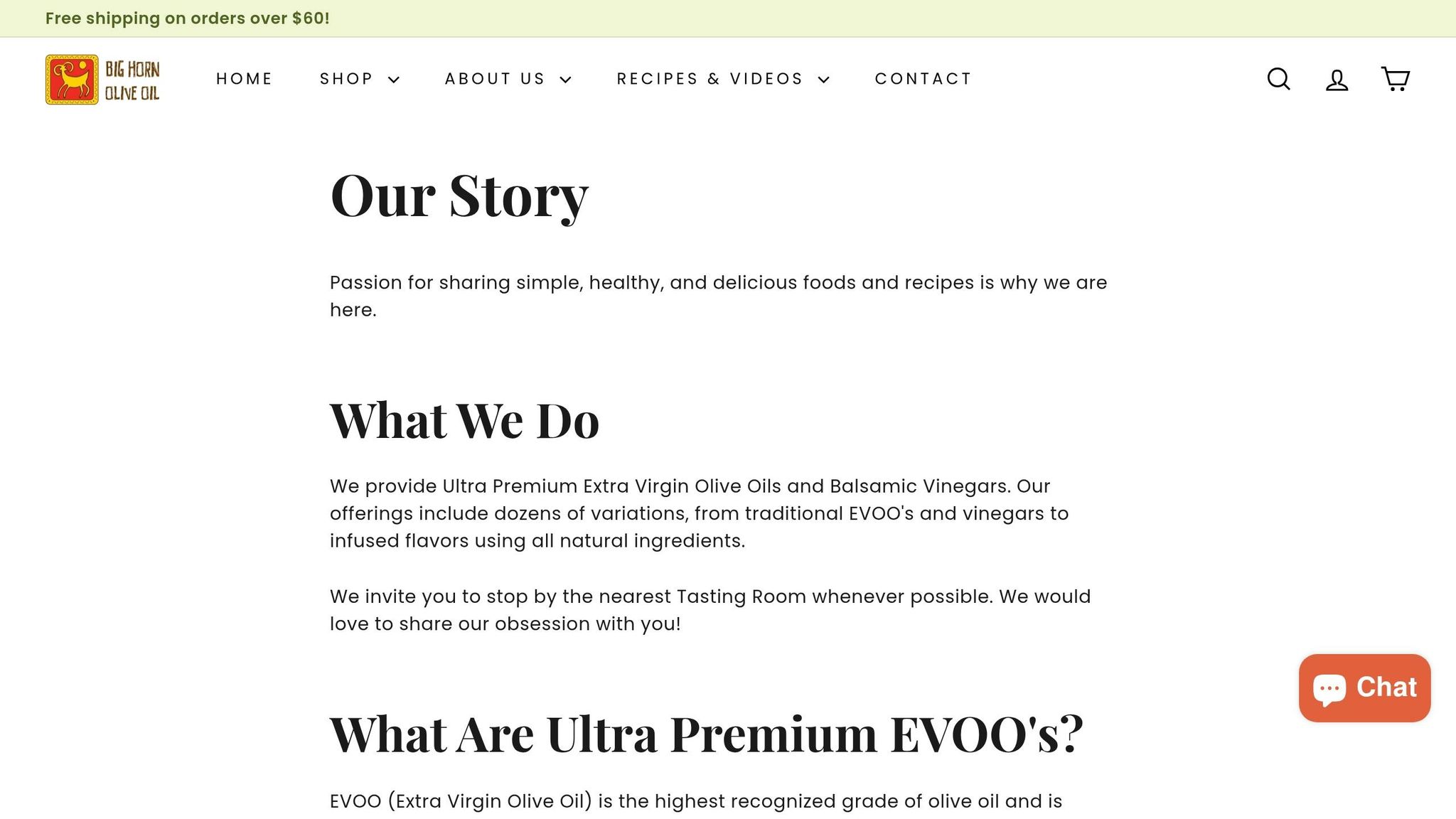 Big Horn Olive Oil