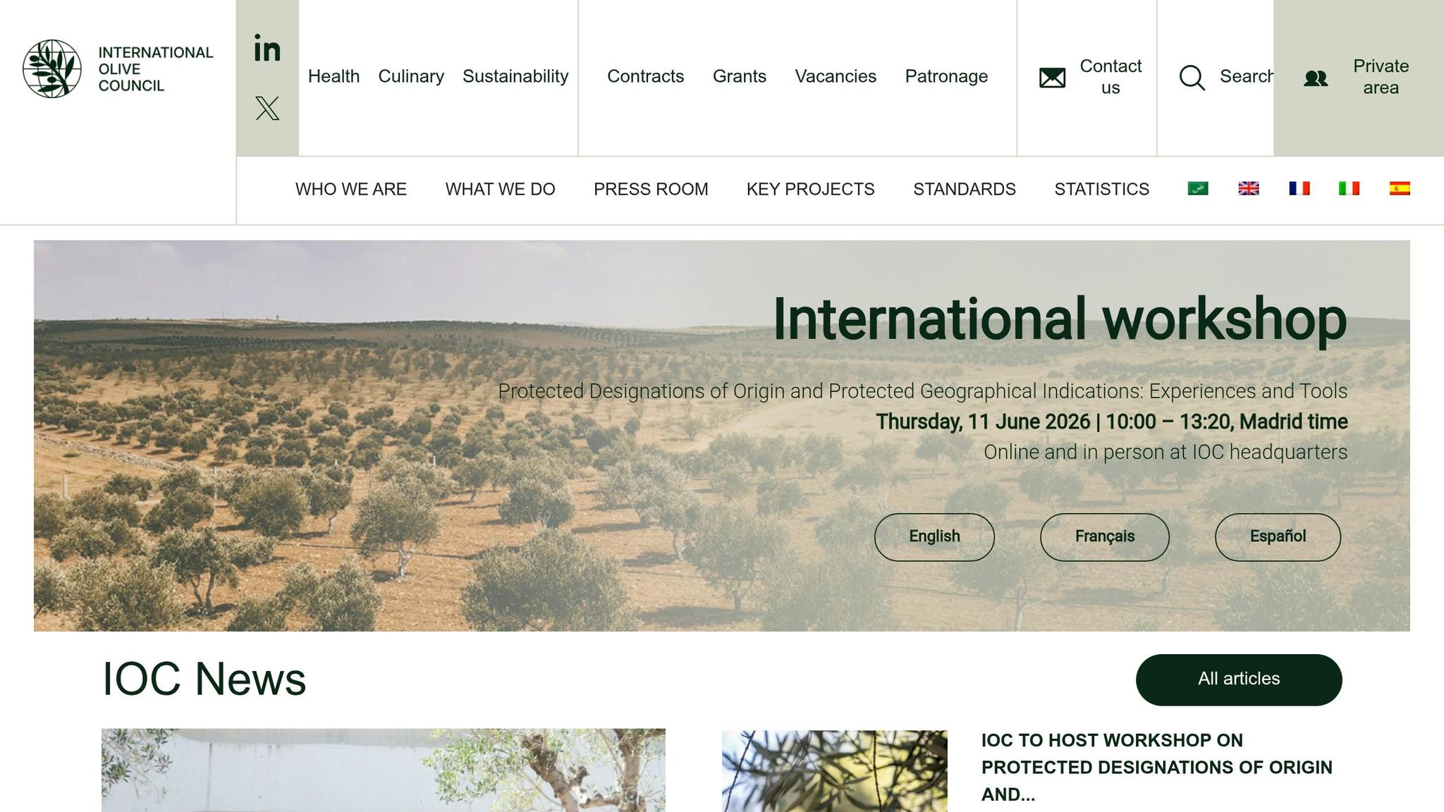 International Olive Council